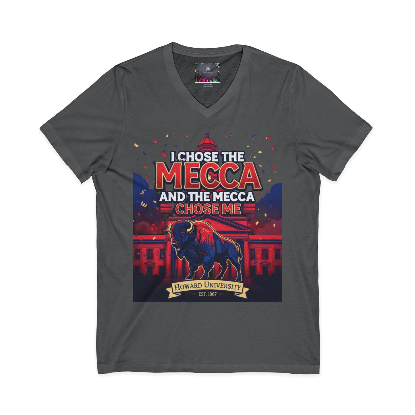 I Chose the Mecca and the Mecca Chose Me Unisex T-Shirt 5/A bold Howard-inspired statement tee for those who proudly embrace the Mecca.
