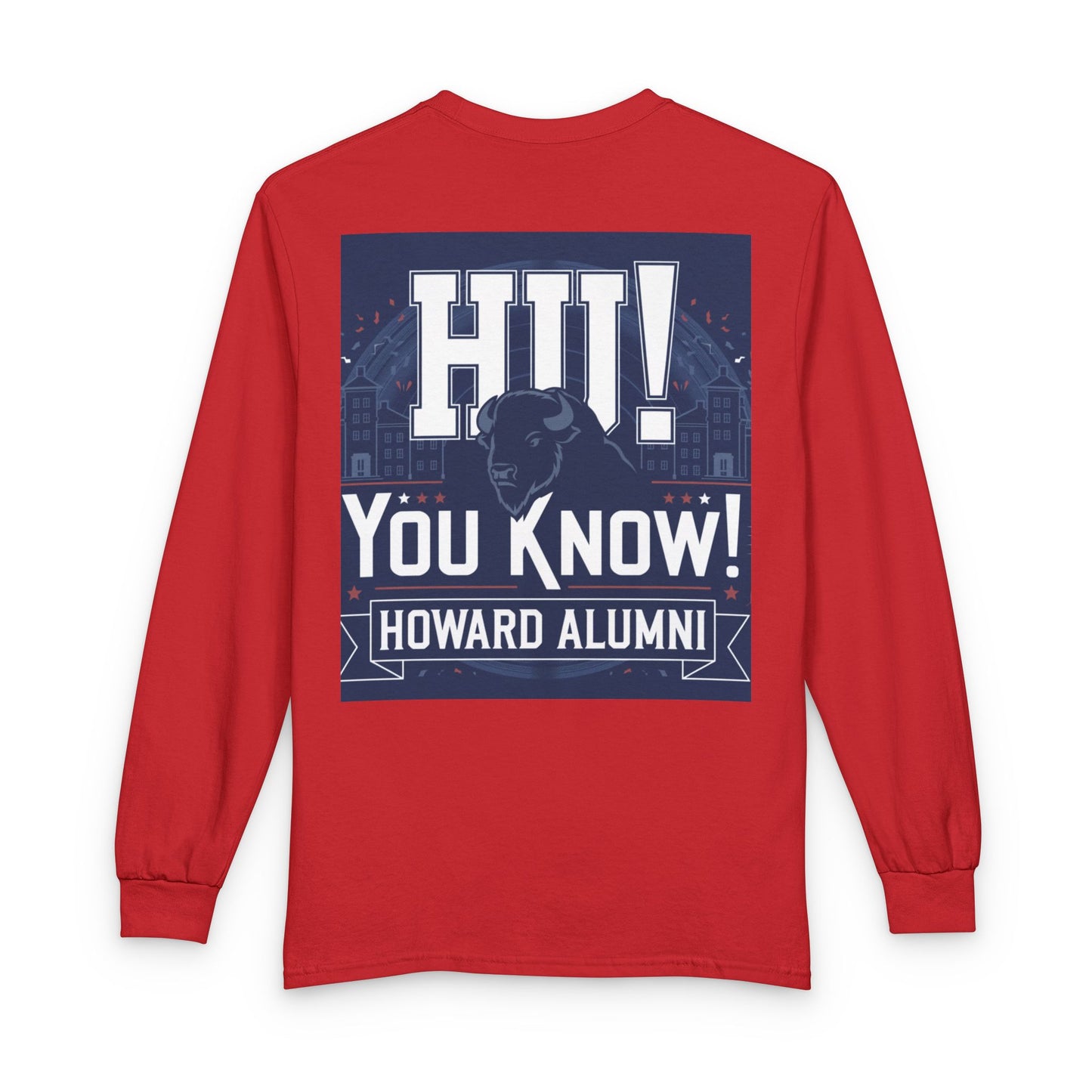 Howard University Heritage Reserve/Unisex Long Sleeve T-Shirt 6