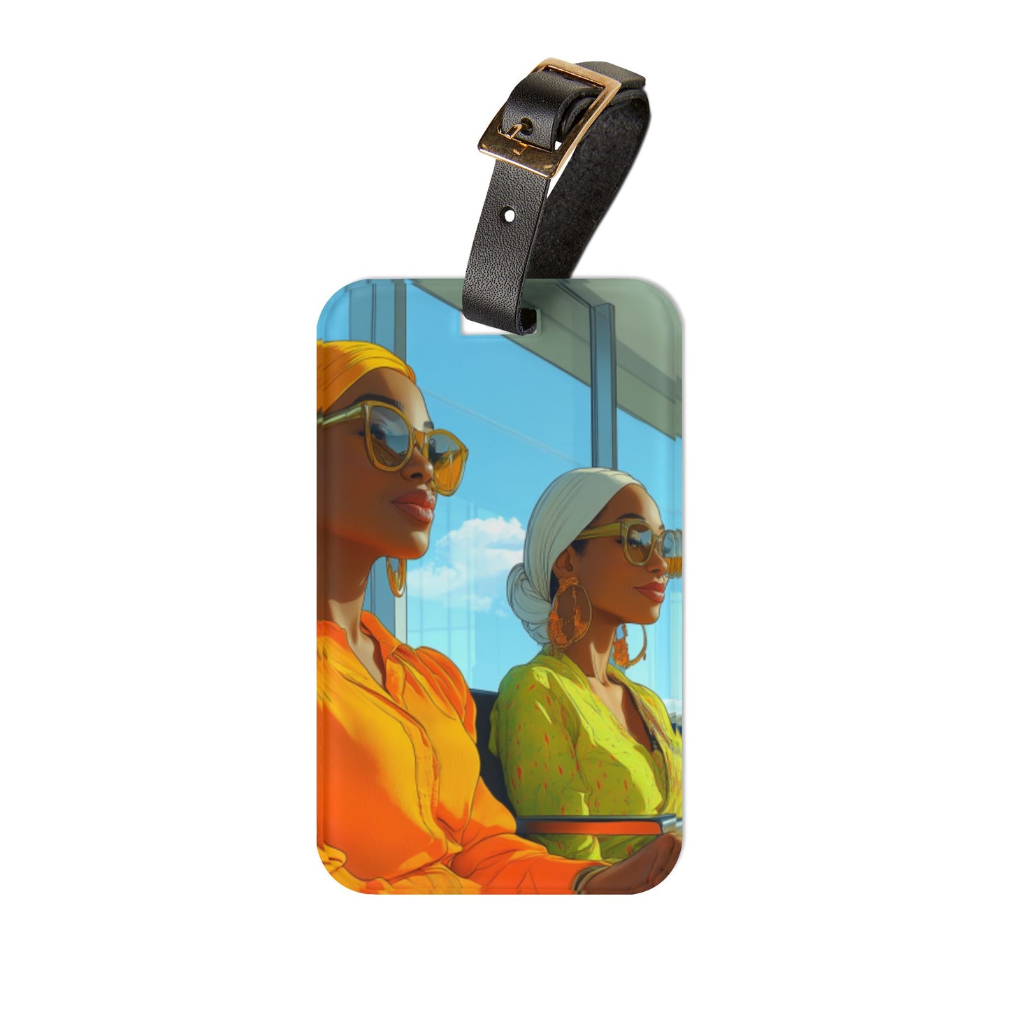 Art Voyage Sisters That Travel Luggage Tag Collection