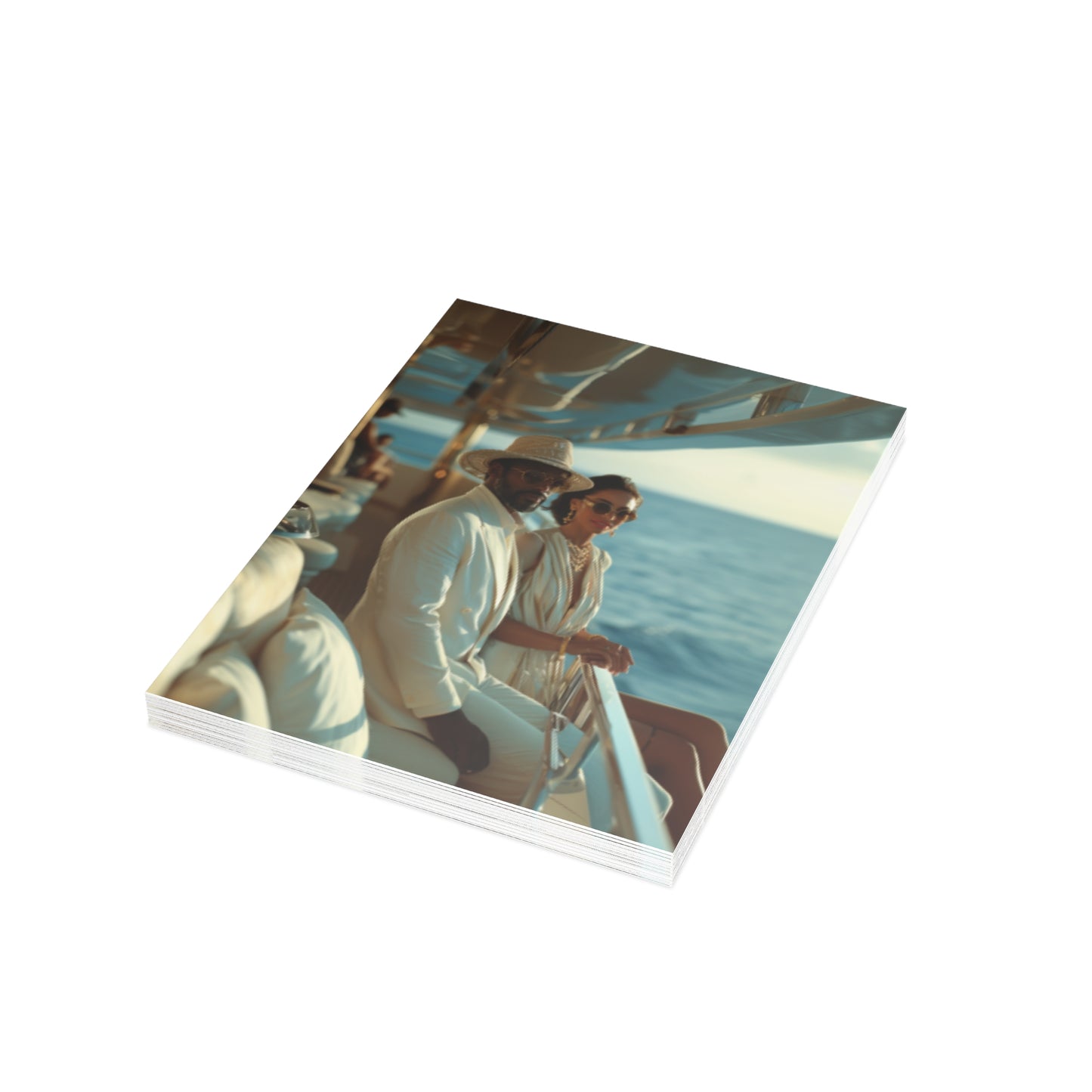 Sail & Celebrate: A Day of Elegance Yacht/Boat Party Invitation Bundles (envelopes included)