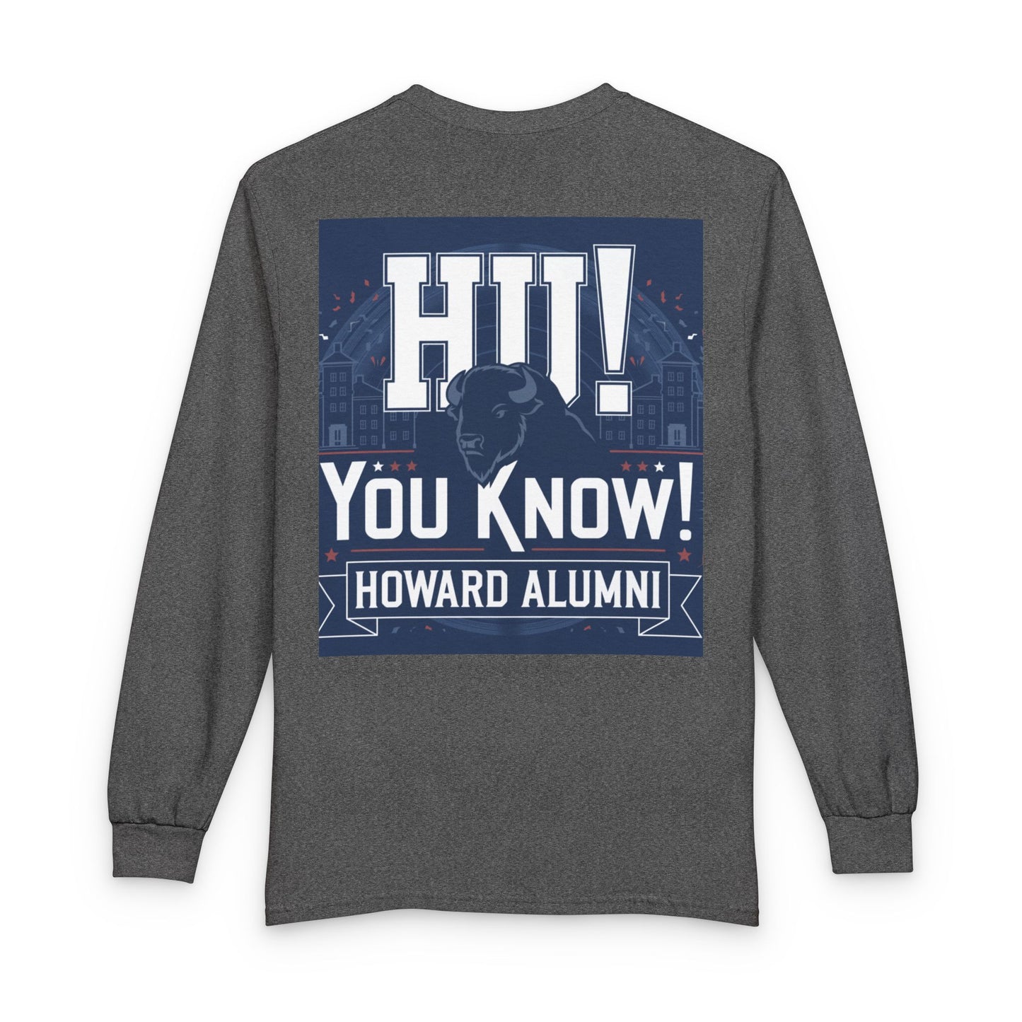 Howard University Heritage Reserve/Unisex Long Sleeve T-Shirt 6