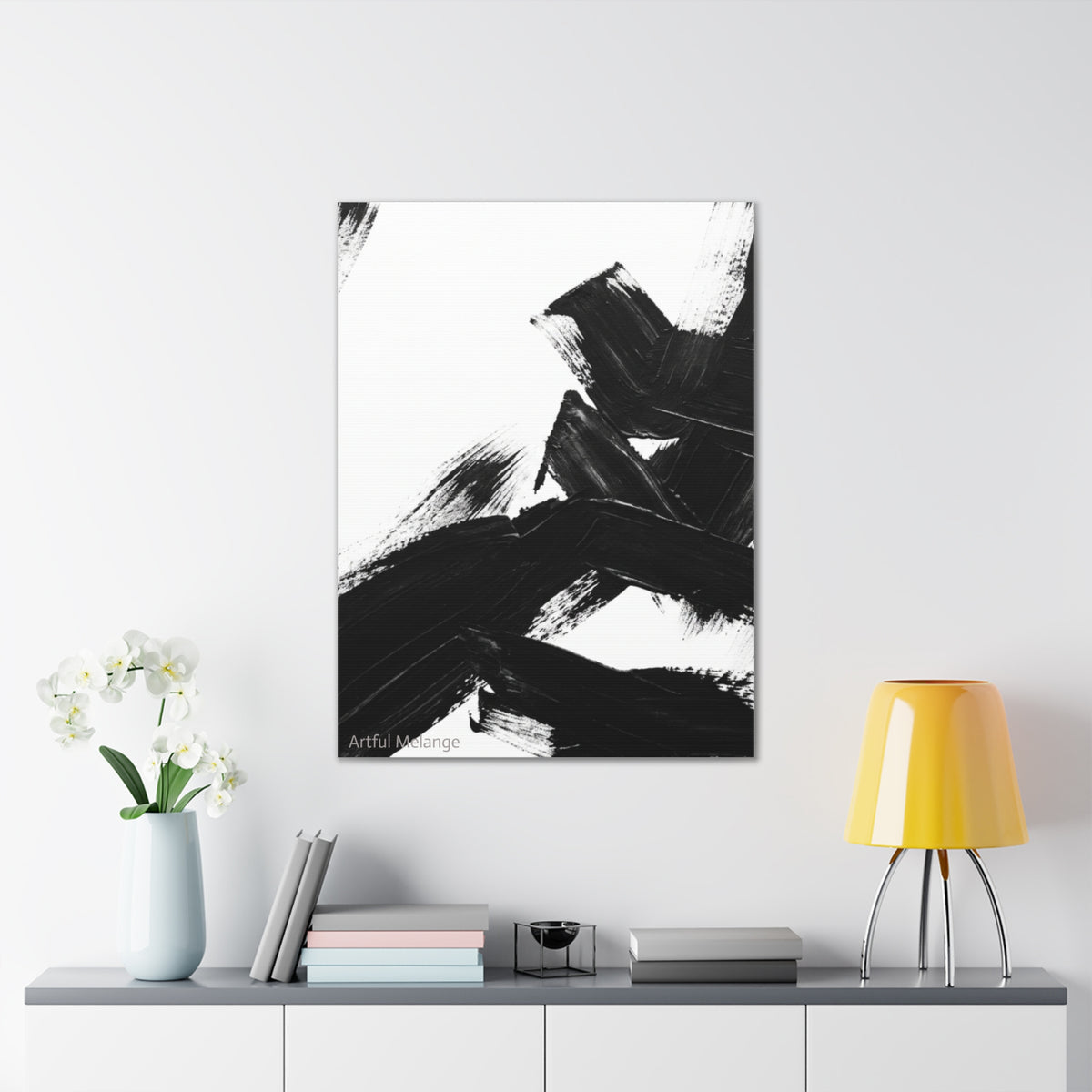 Acrylic Abstract Canvas Print - Richly Textured Artistry