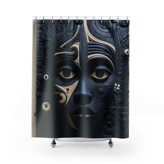 HeritageTapestry Afro Centric   Shower Curtain