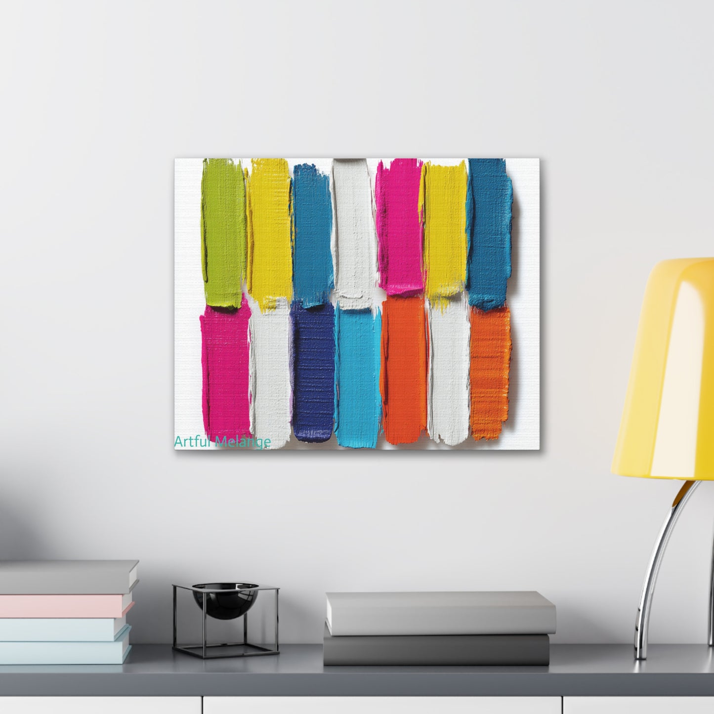 Acrylic Abstract Canvas Print - Richly Textured Artistry