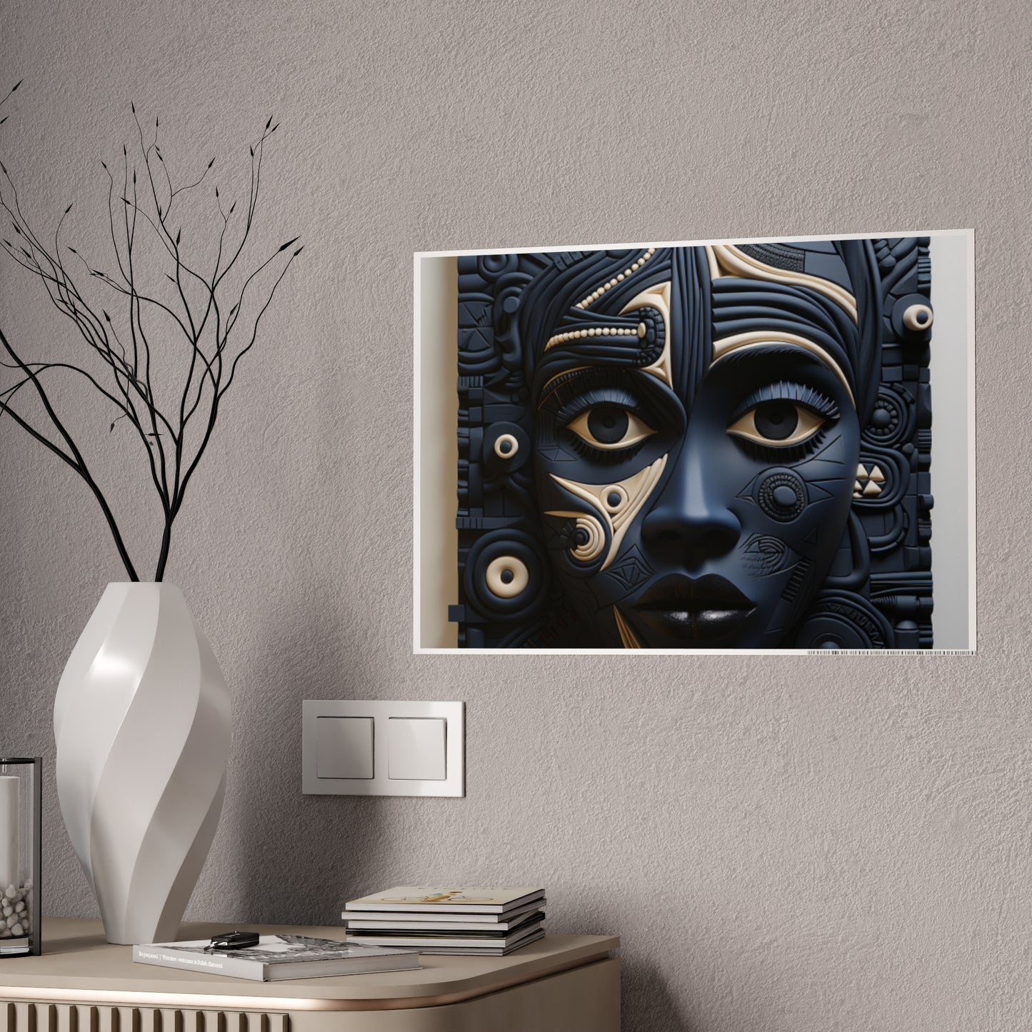 AfroElegance: Empowering Melanated Women Poster 1