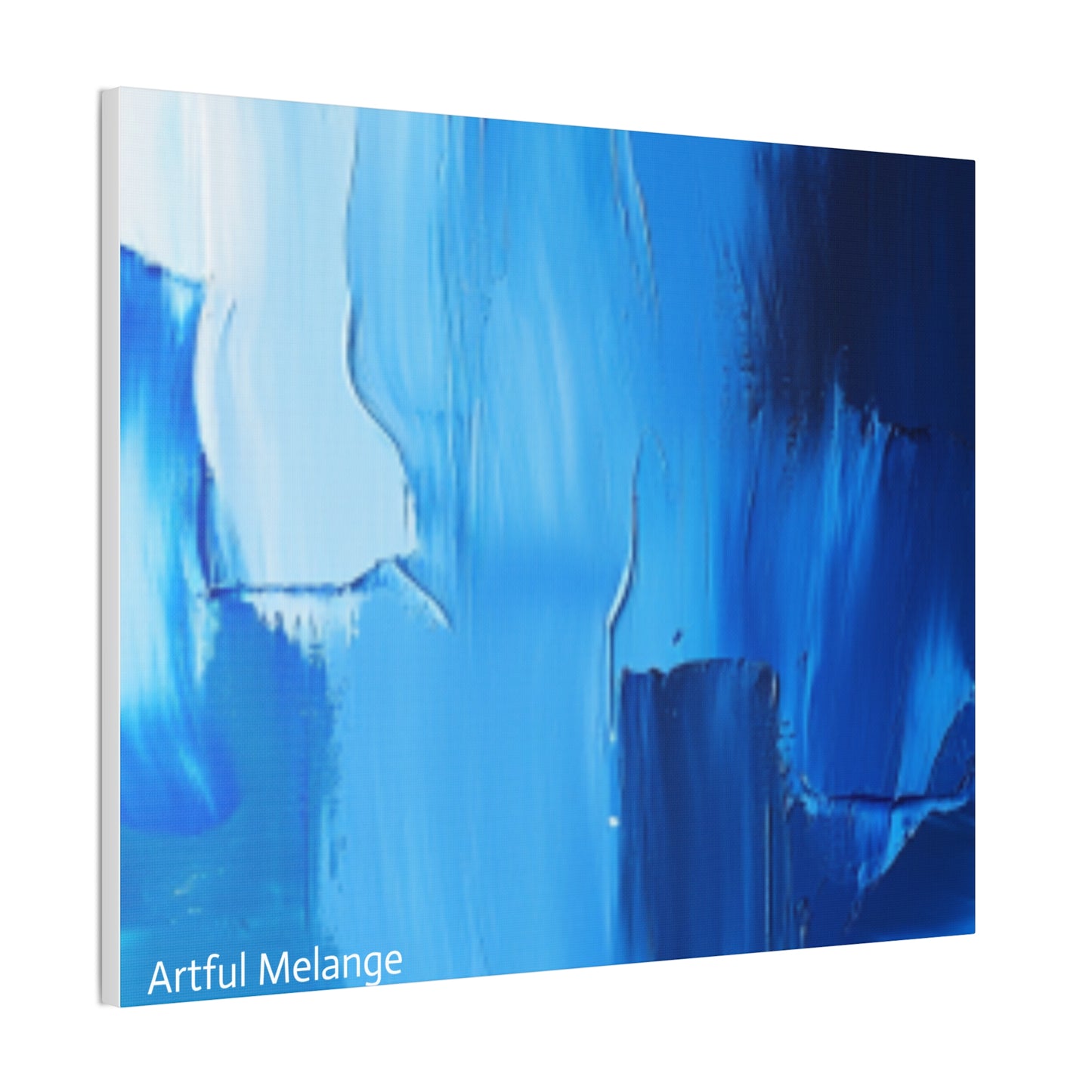 Acrylic Abstract Canvas Print - Richly Textured Artistry