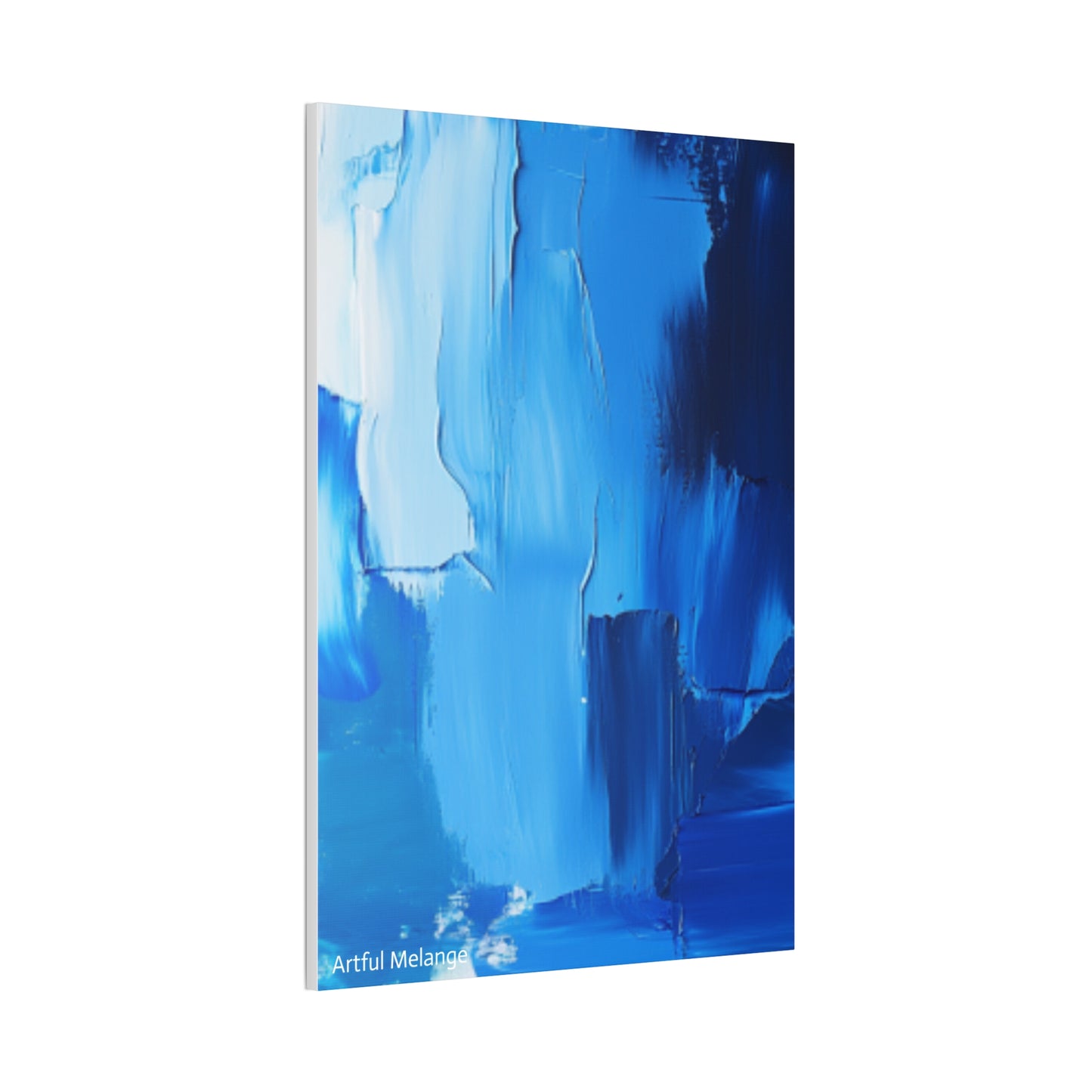 Acrylic Abstract Canvas Print - Richly Textured Artistry