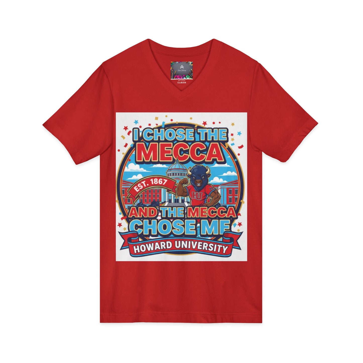 I Chose the Mecca and the Mecca Chose Me Unisex T-Shirt/A bold Howard-inspired statement tee for those who proudly embrace the Mecca.