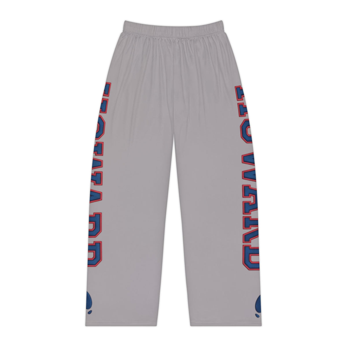 Howard-Inspired Women’s Pajama Pants | HBCU Lounge Bottoms/ Grey