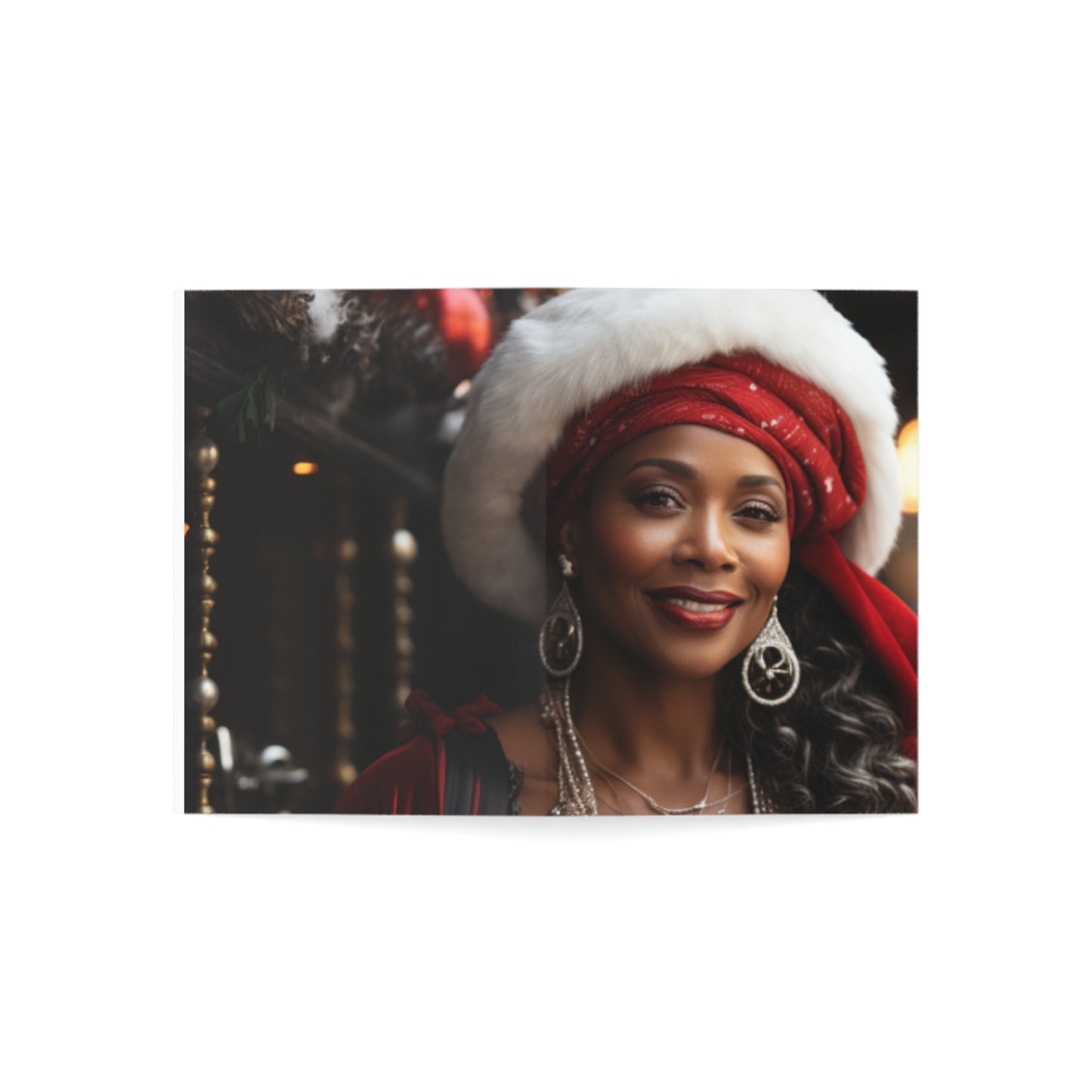 Queen Claus   Greeting Cards (1, 10, 30, and 50pcs)