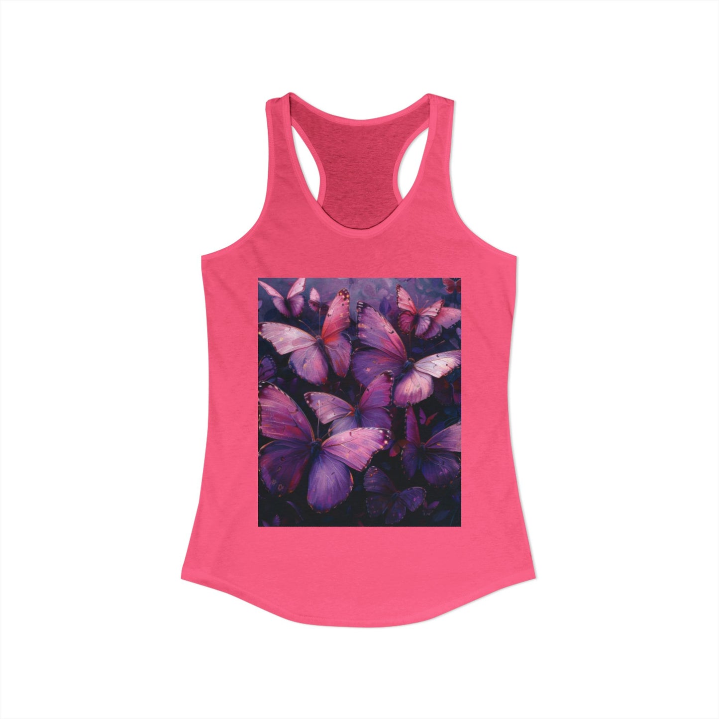 Flutter & Flow | Women's Razorback White T-Shirts with Artistic Butterflies 3