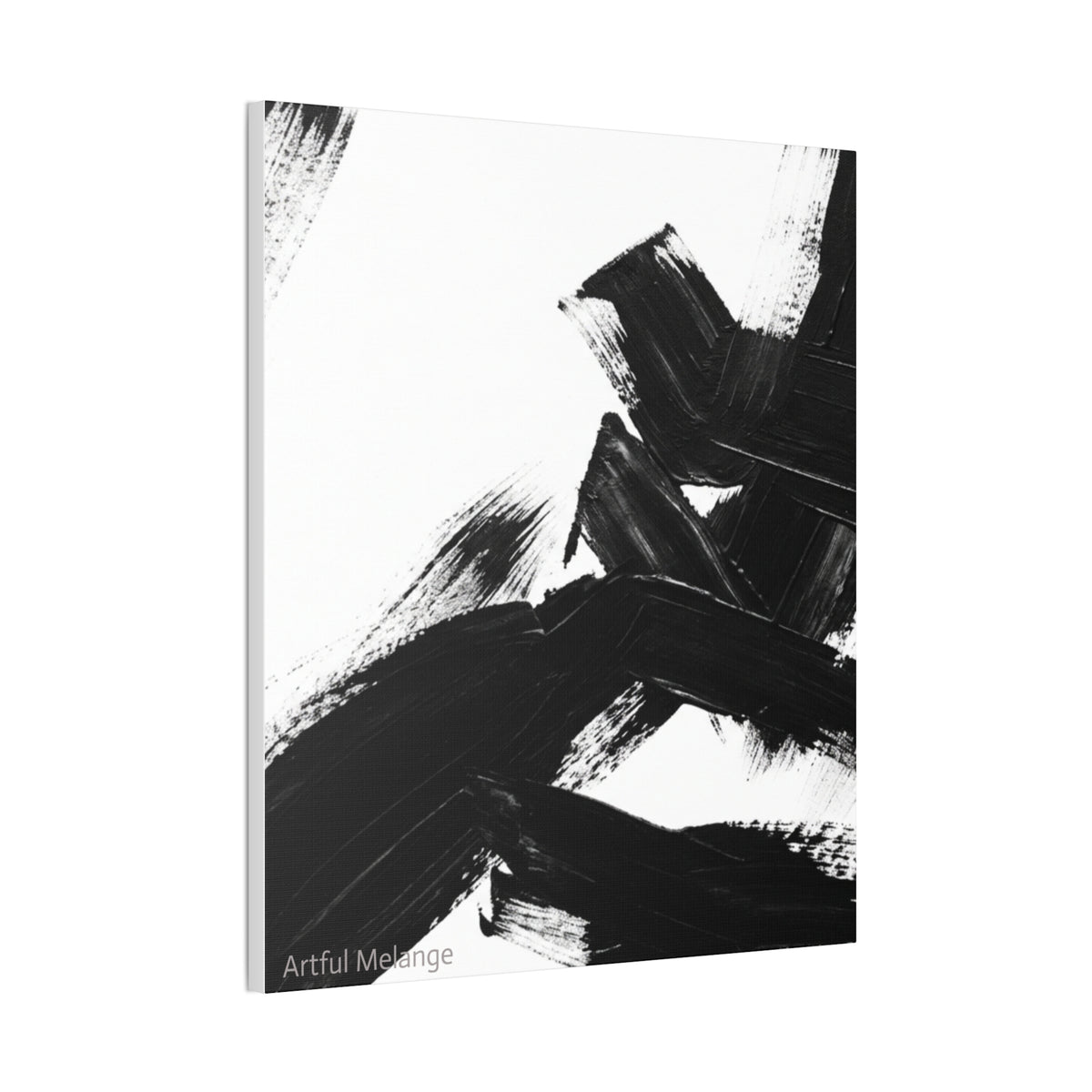 Acrylic Abstract Canvas Print - Richly Textured Artistry