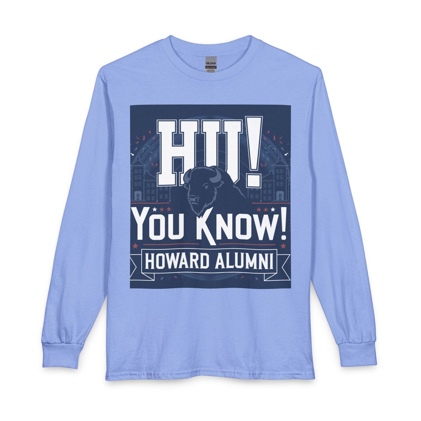 Howard University Heritage Reserve/Unisex Long Sleeve T-Shirt 6