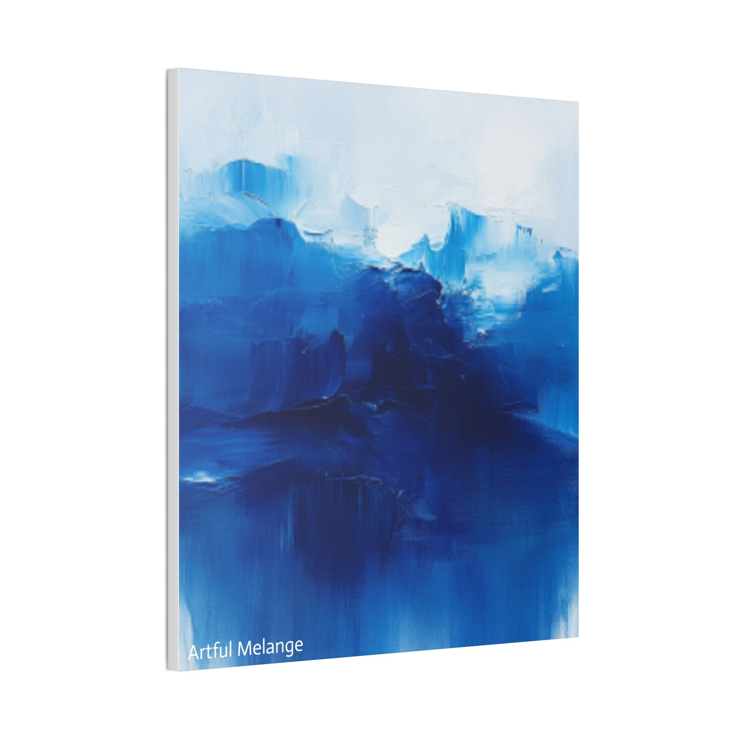 Acrylic Abstract Canvas Print - Richly Textured Artistry