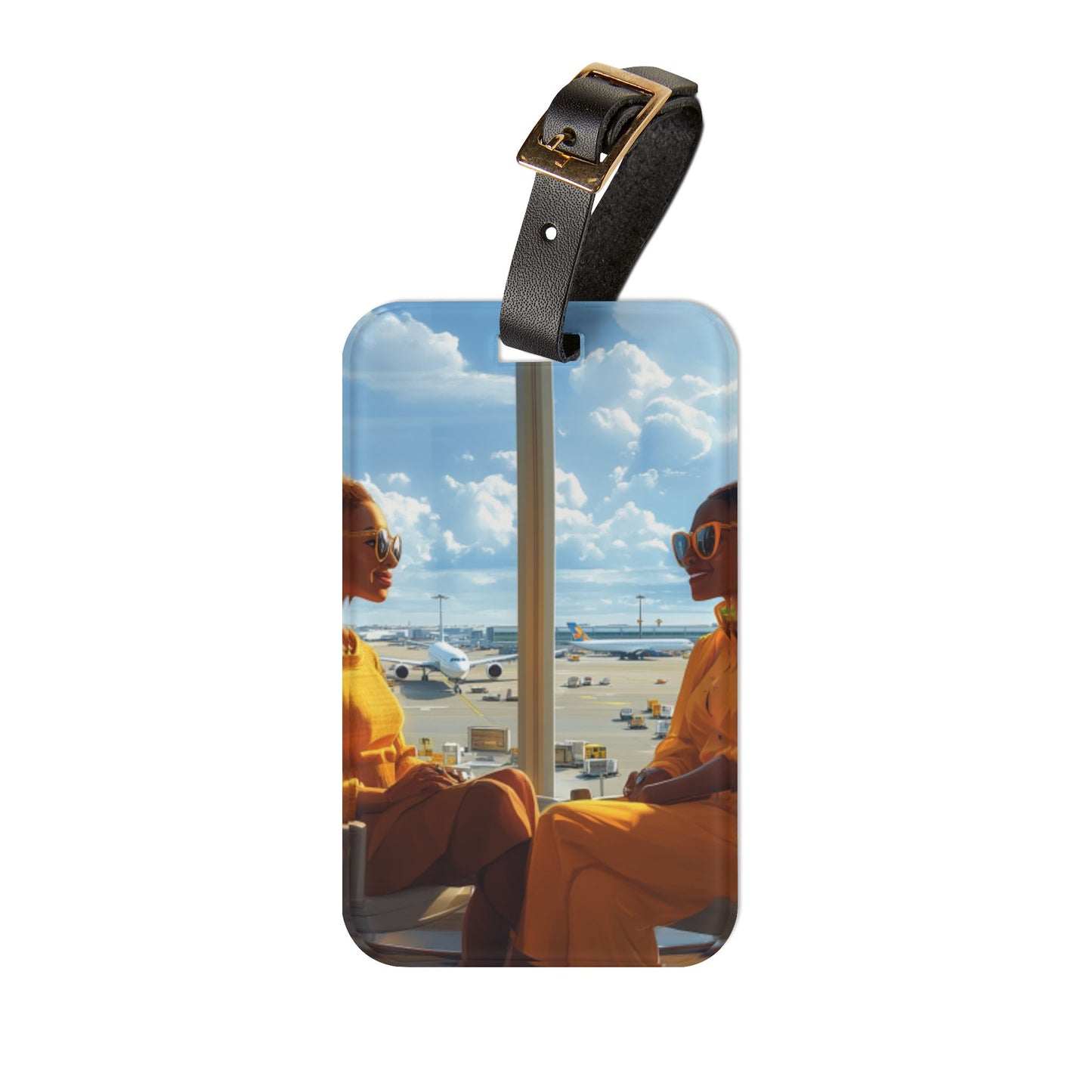 Art Voyage Sisters That Travel Luggage Tag Collection