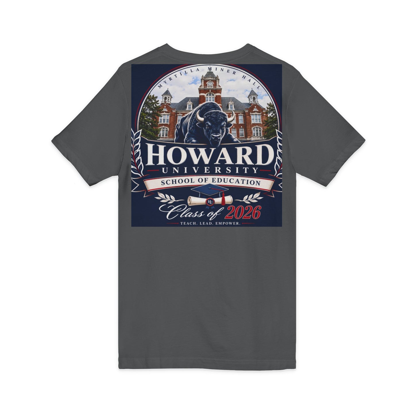 Howard University Class of 2026 Unisex V-Neck T-Shirt | The Mecca Incoming Class Tee
