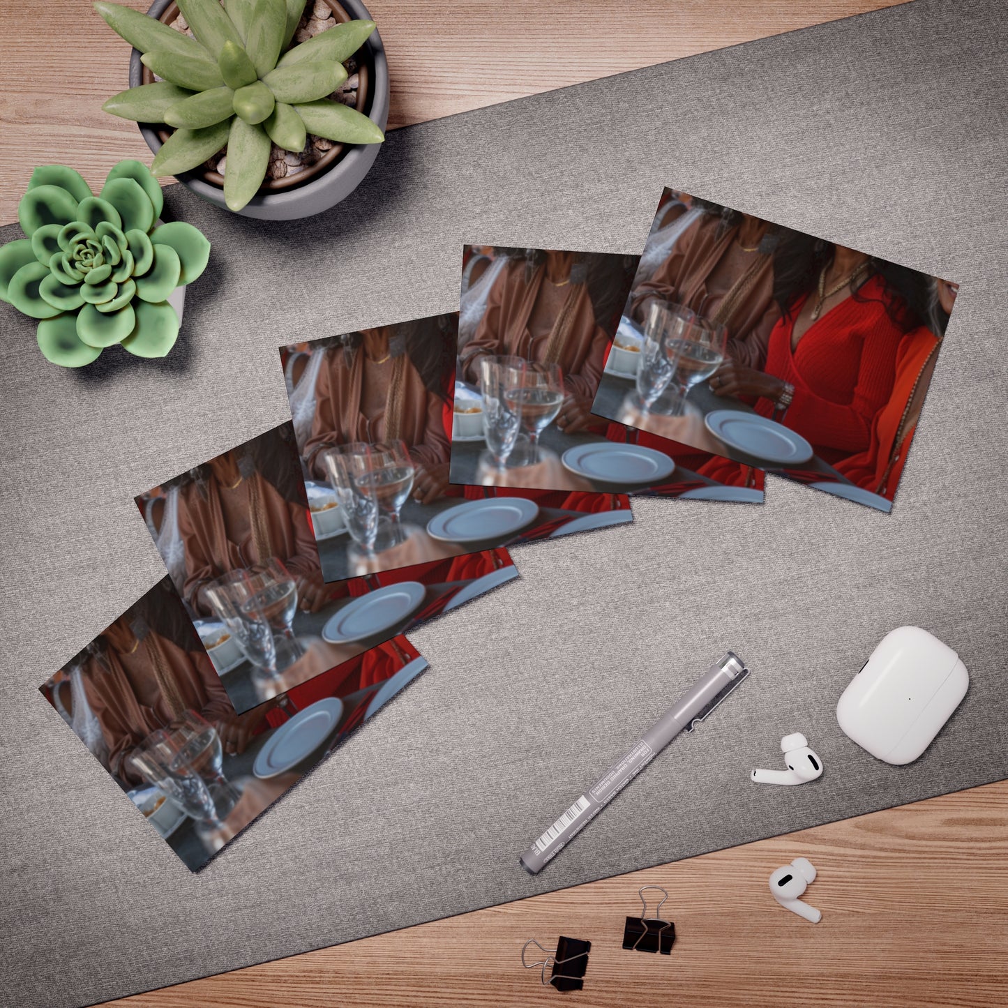 Mimosas and Melanin Note Card Set (5-Pack)