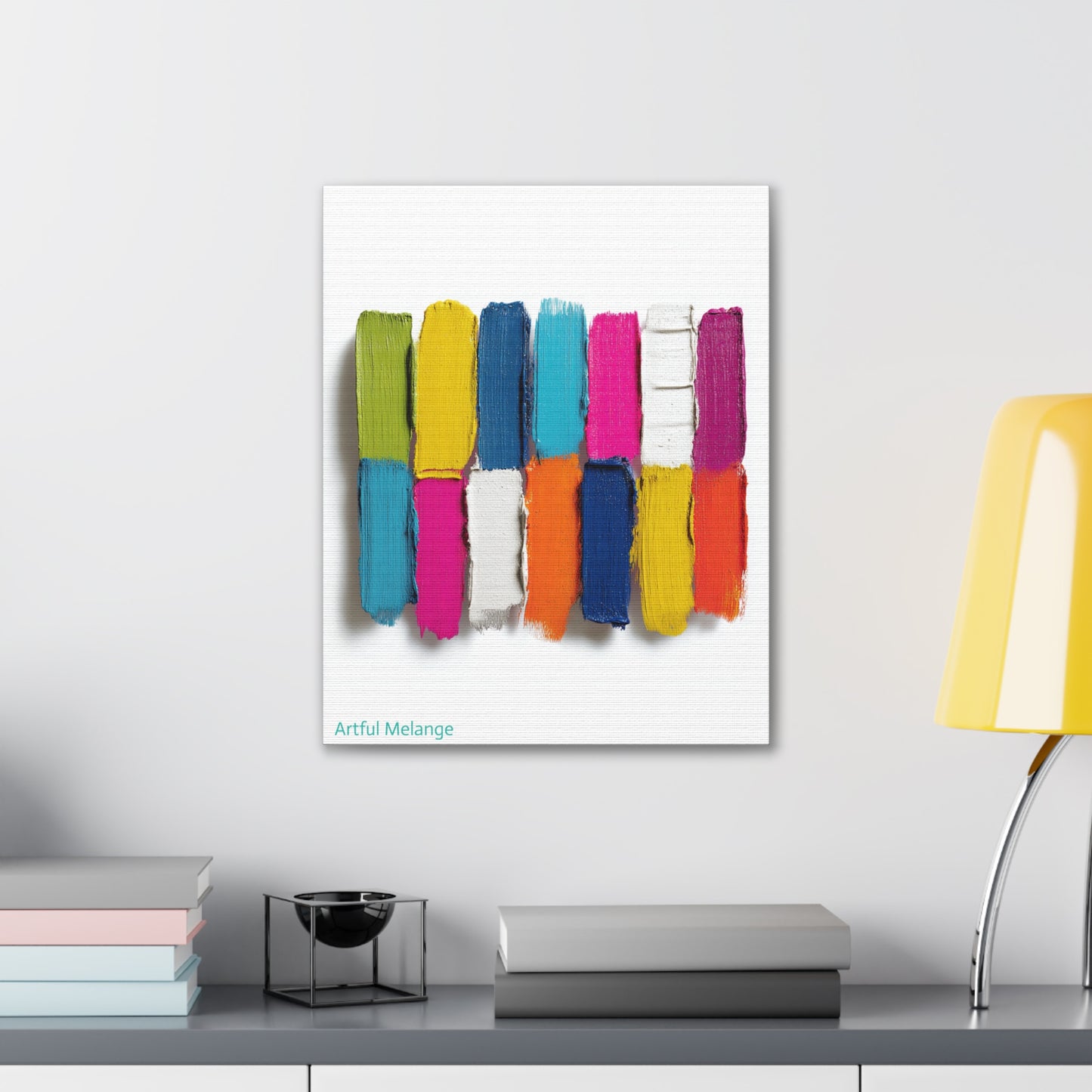 Acrylic Abstract Canvas Print - Richly Textured Artistry
