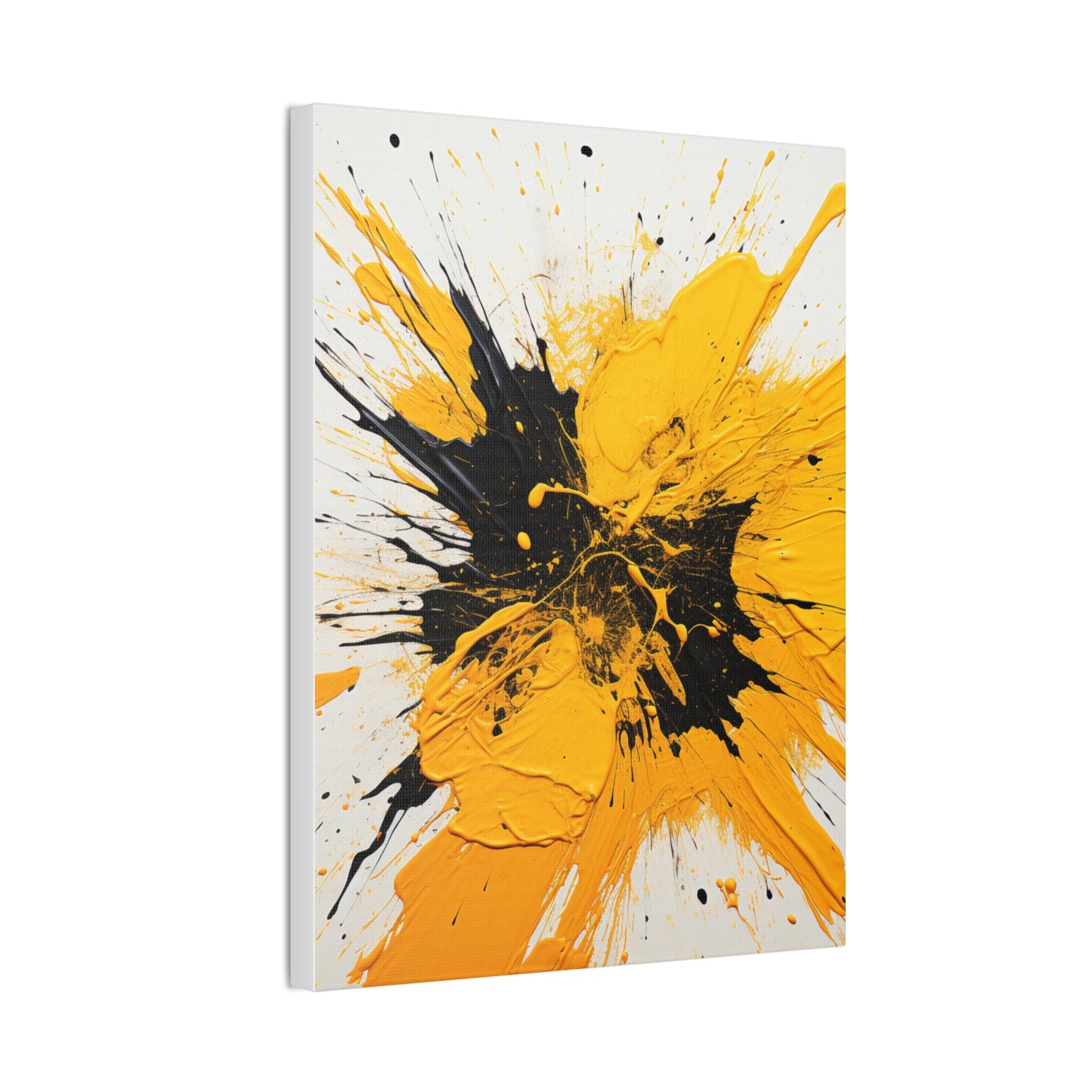 Acrylic Abstract Canvas Print - Richly Textured Artistry