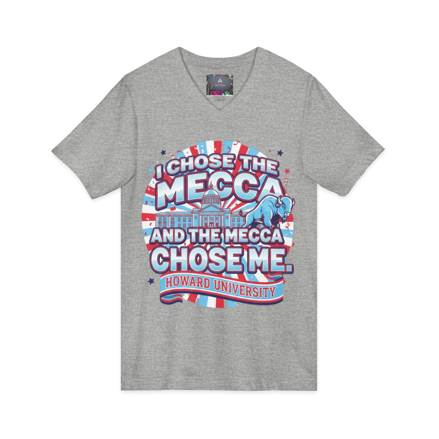 I Chose the Mecca and the Mecca Chose Me Unisex T-Shirt/A bold Howard-inspired statement tee for those who proudly embrace the Mecca.