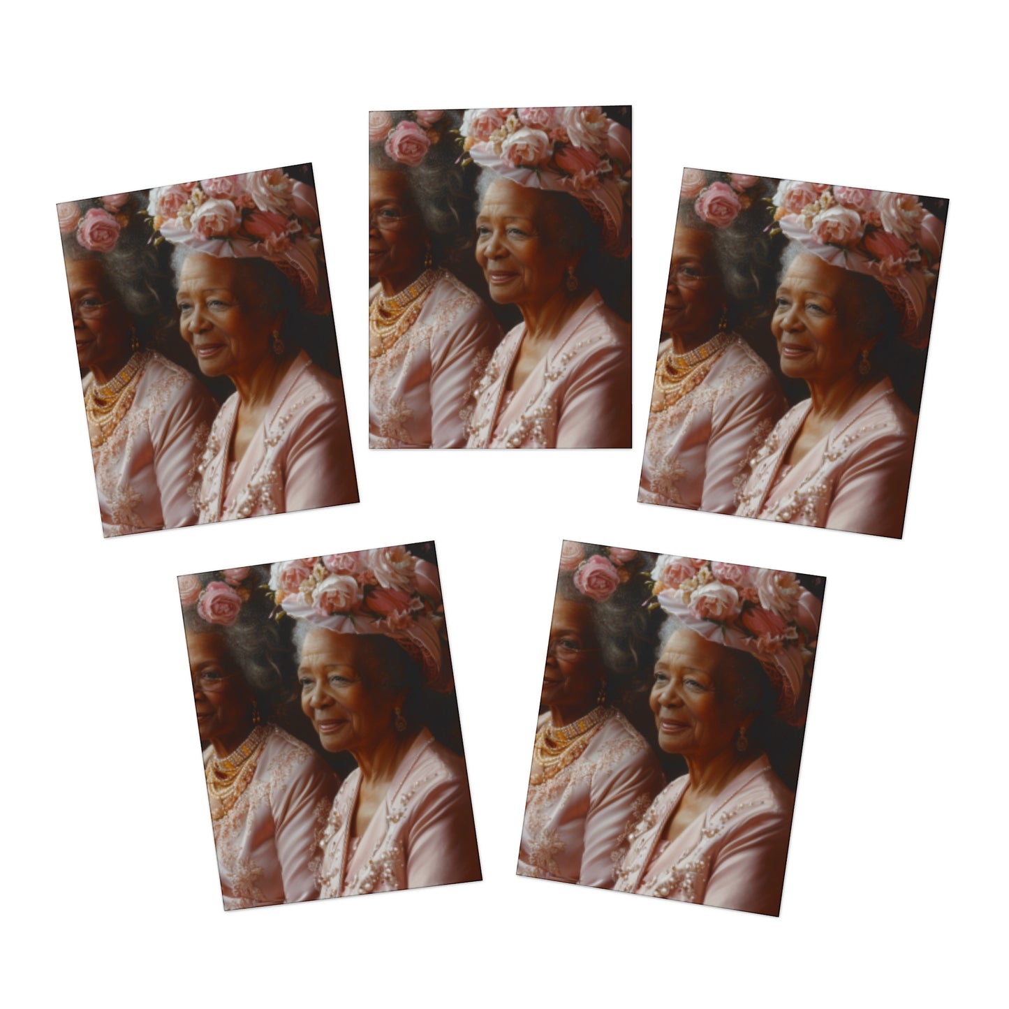 Mimosas and Melanin Note Card Set (5-Pack)