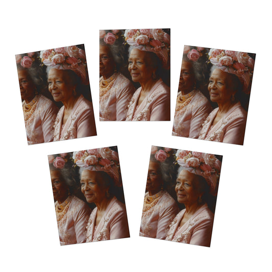 Mimosas and Melanin Note Card Set (5-Pack)