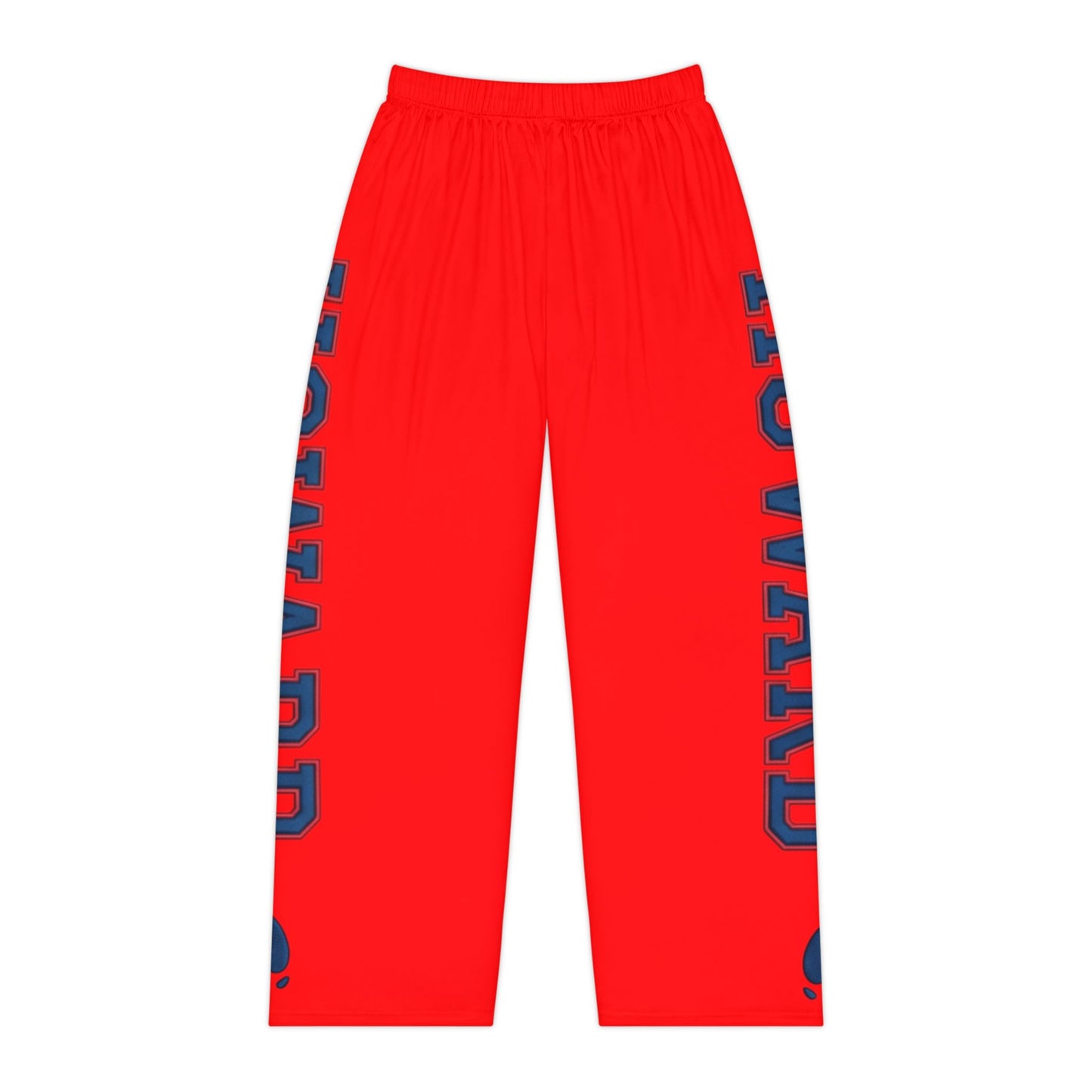Howard-Inspired Women’s Pajama Pants | HBCU Lounge Bottoms/ Bright Red