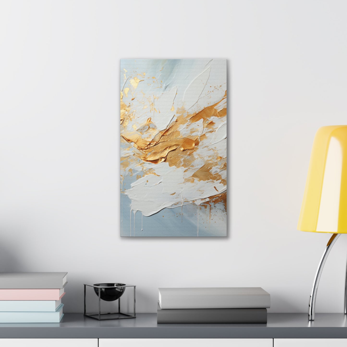 Acrylic Abstract Canvas Print - Richly Textured Artistry