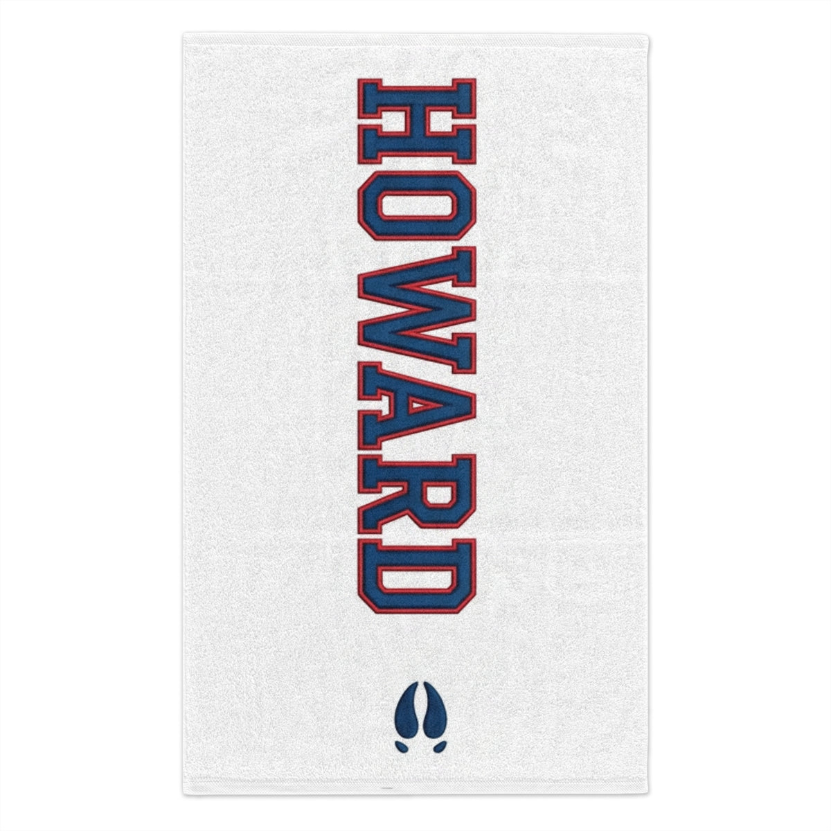 Howard University Bison Pride Rally Towel – HBCU Spirit Game Day Essential/The Mecca 11" x 18"