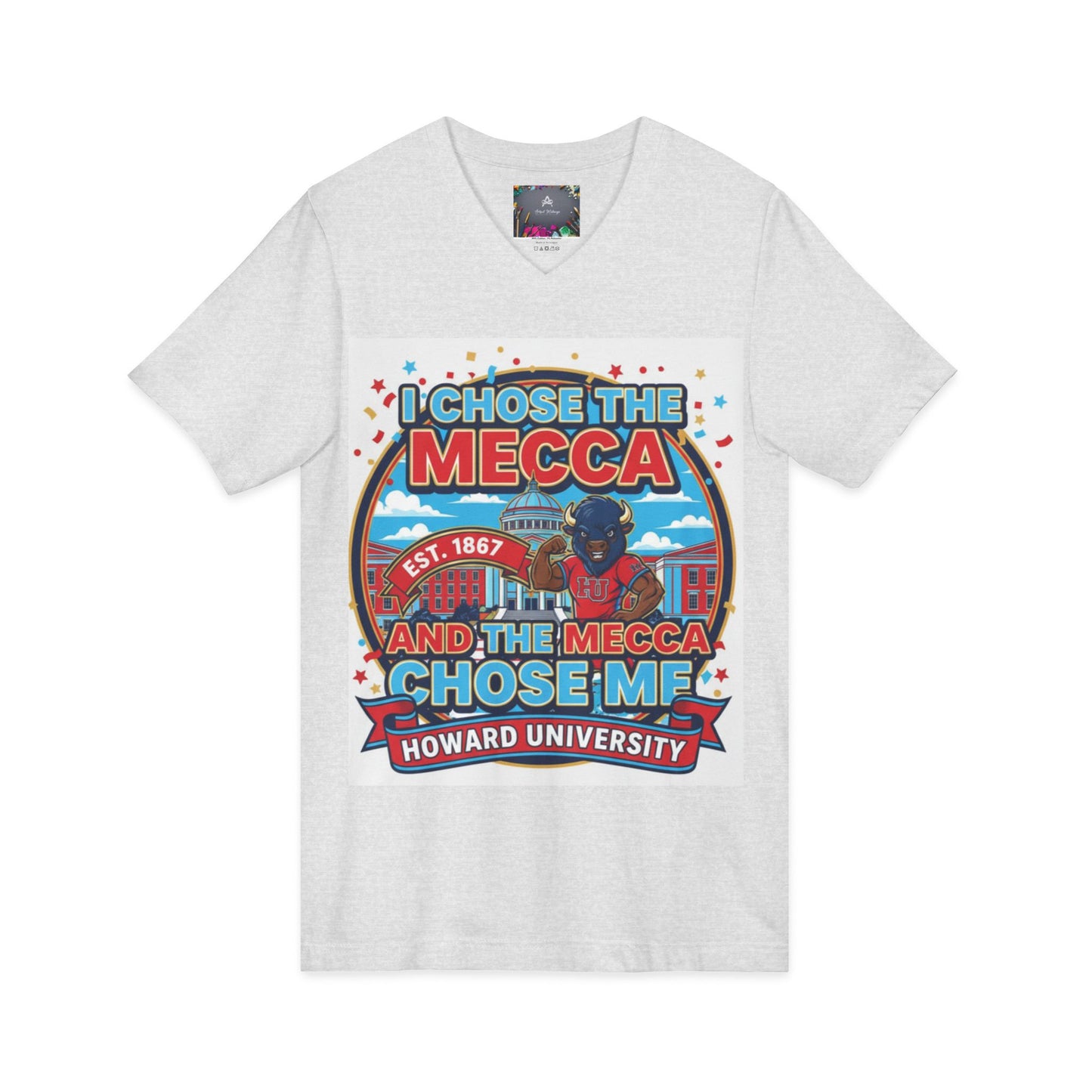 I Chose the Mecca and the Mecca Chose Me Unisex T-Shirt/A bold Howard-inspired statement tee for those who proudly embrace the Mecca.