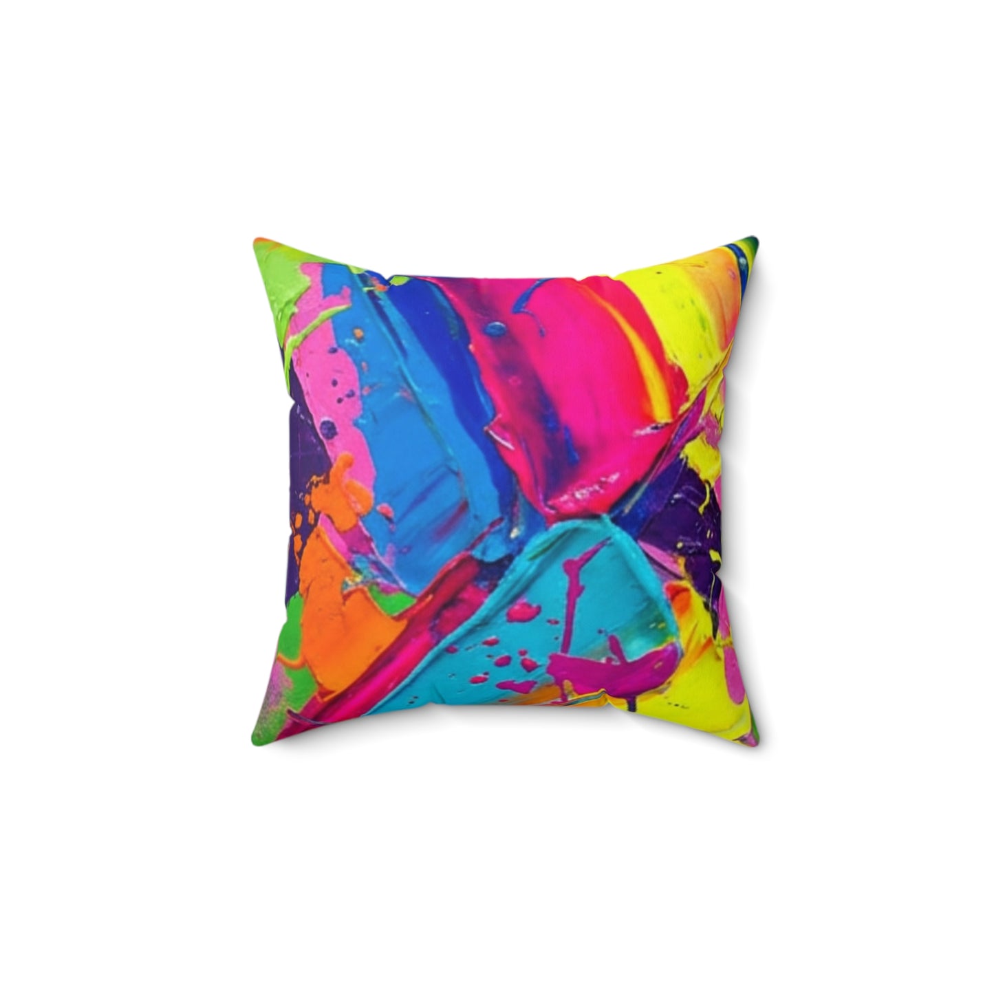Artistic Abstractions: Abstract Acrylic Art Pillows Collection