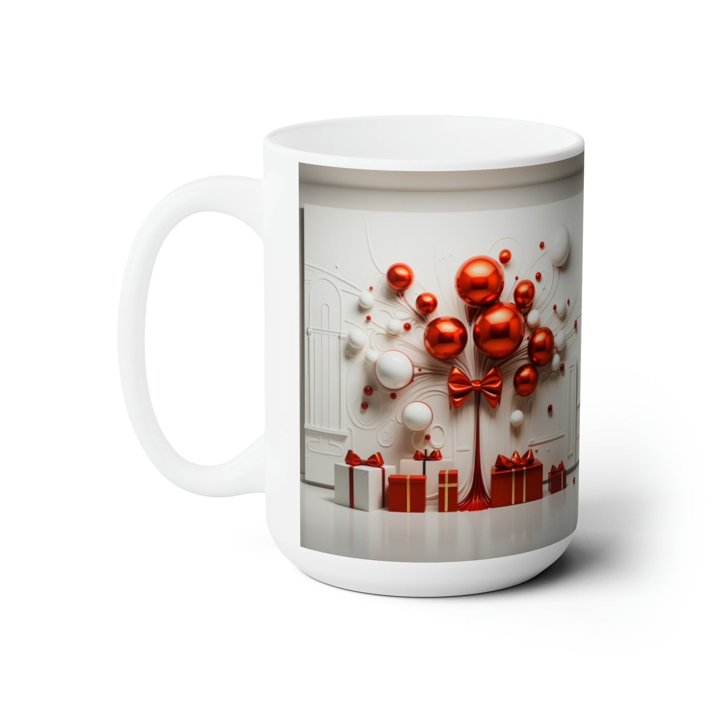Holiday Mugs: Embrace the Season with Our Festive Living Scenes 15oz