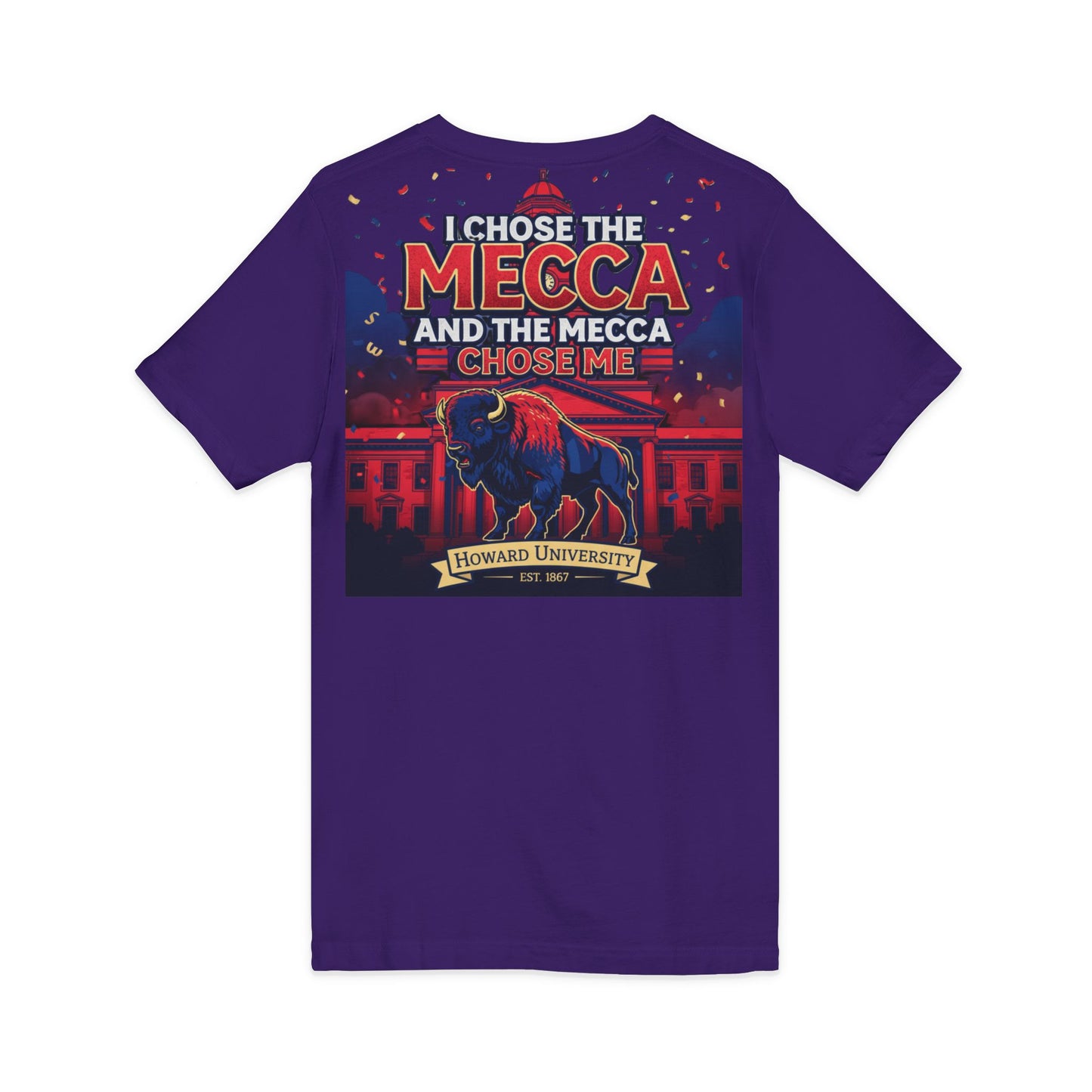 I Chose the Mecca and the Mecca Chose Me Unisex T-Shirt 5/A bold Howard-inspired statement tee for those who proudly embrace the Mecca.