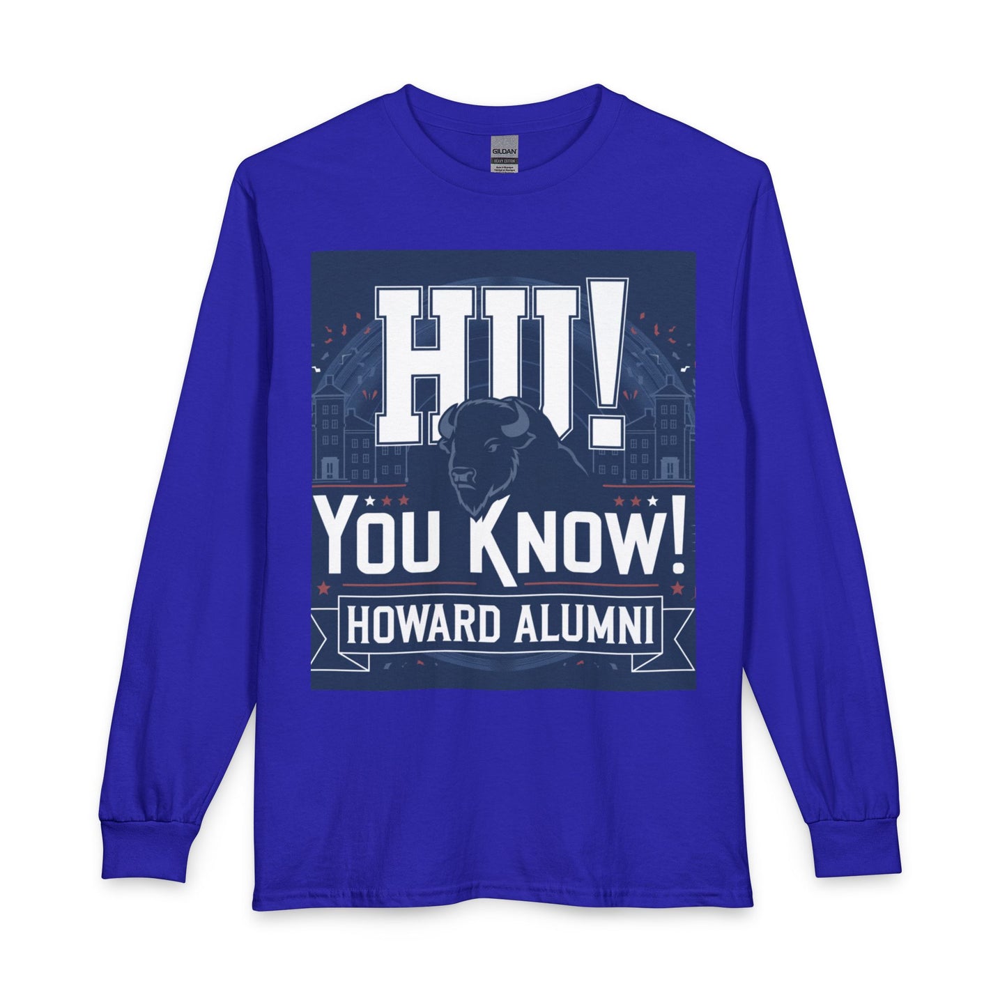 Howard University Heritage Reserve/Unisex Long Sleeve T-Shirt 6