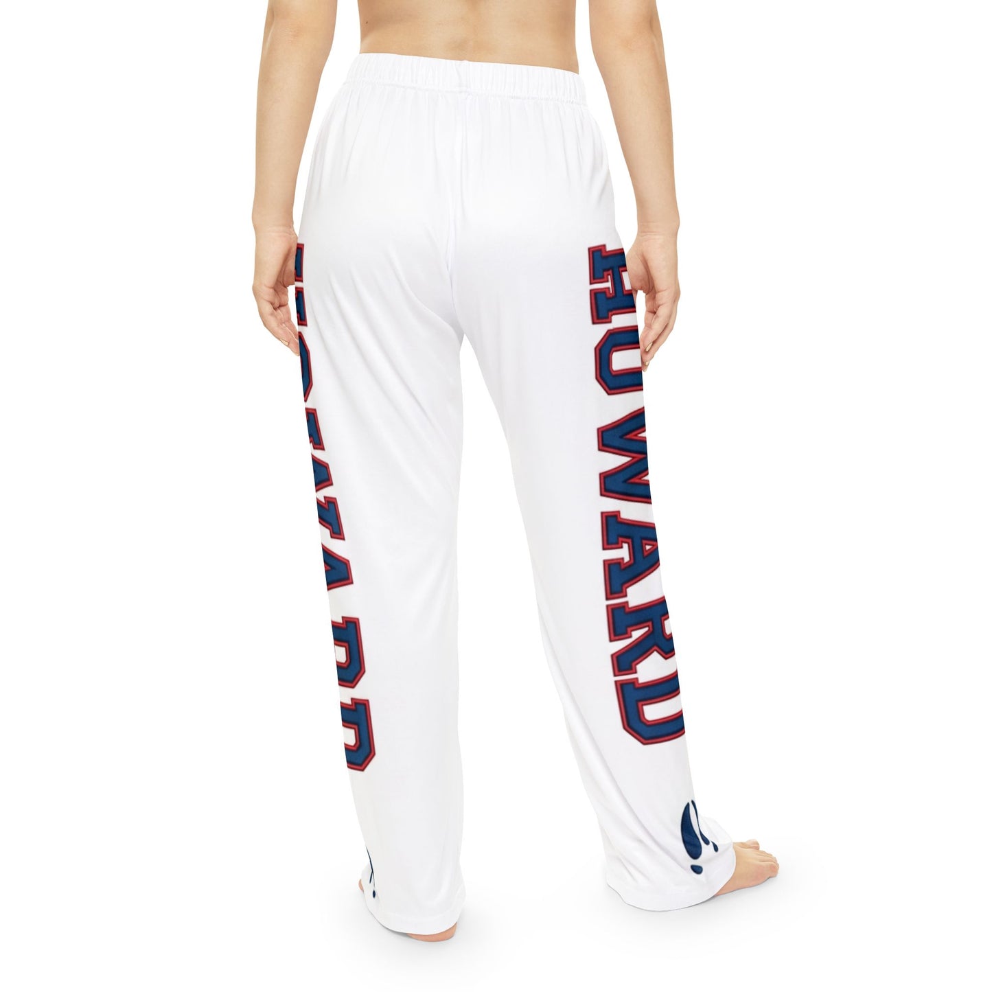Howard-Inspired Women’s Pajama Pants | HBCU Lounge Bottoms