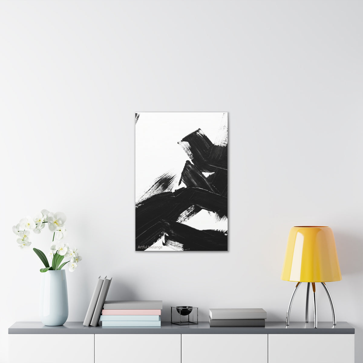 Acrylic Abstract Canvas Print - Richly Textured Artistry