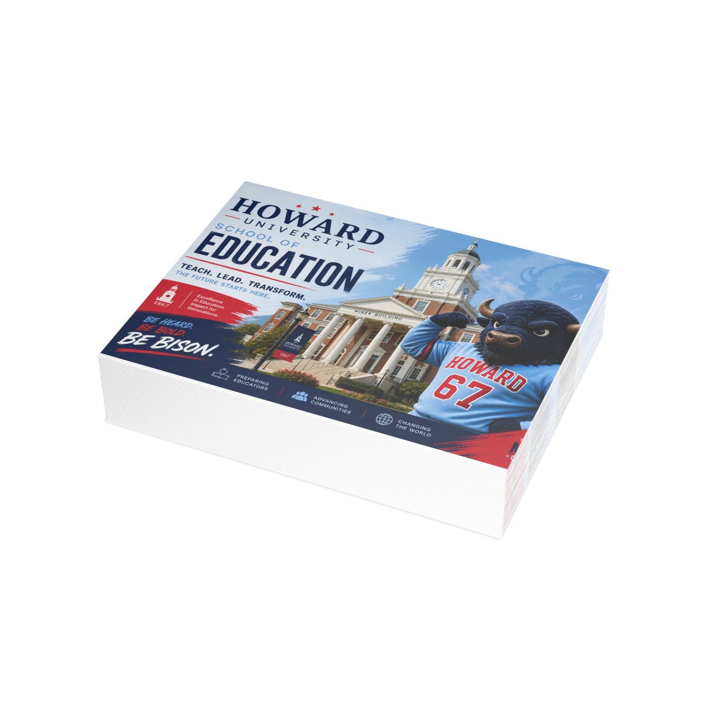Howard University School of Education Postcard Set 1 (envelopes included)