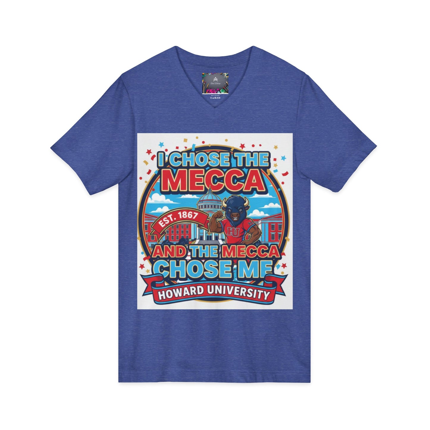 I Chose the Mecca and the Mecca Chose Me Unisex T-Shirt/A bold Howard-inspired statement tee for those who proudly embrace the Mecca.