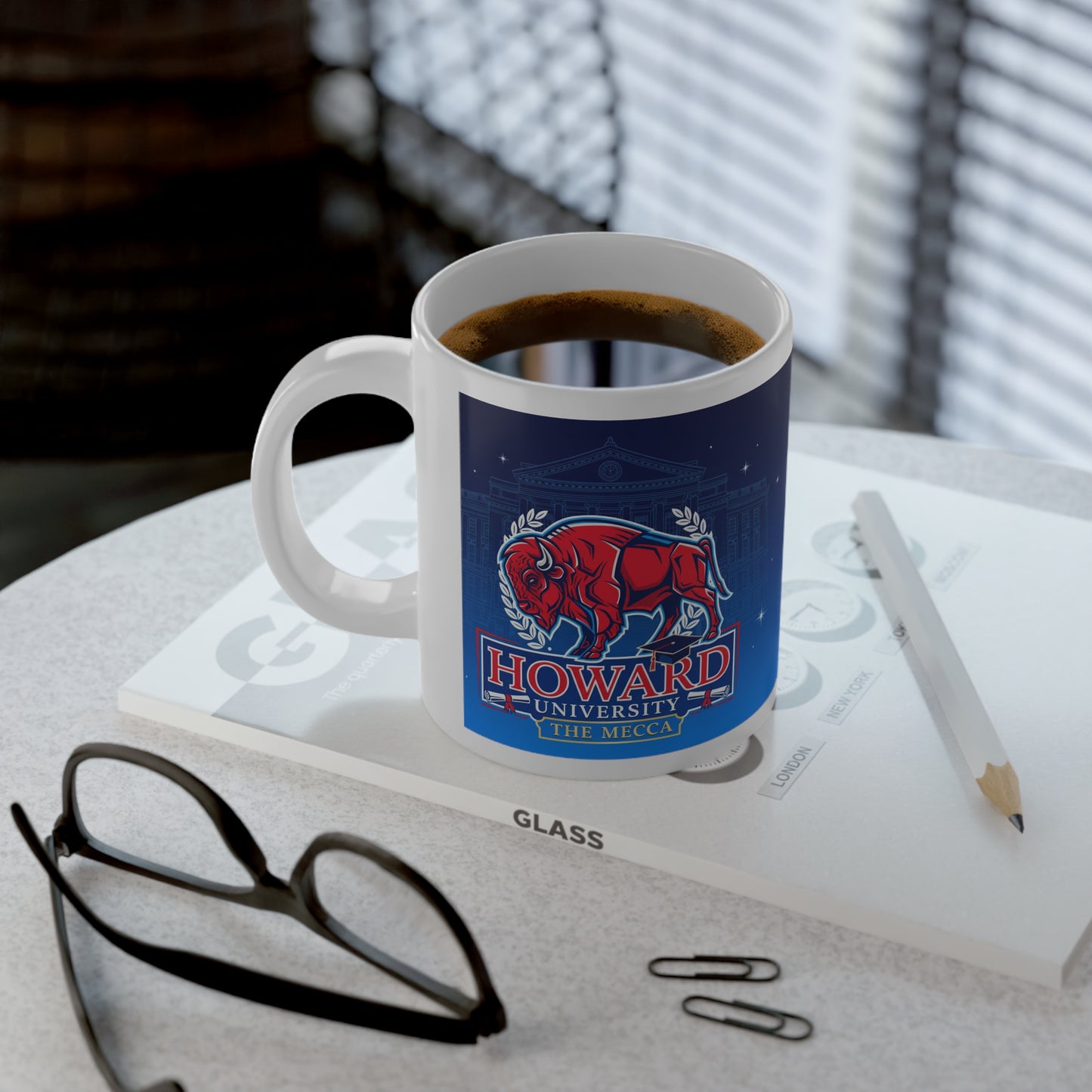 Howard Bison Heritage Mug – The Mecca Jumbo Mug, 20oz