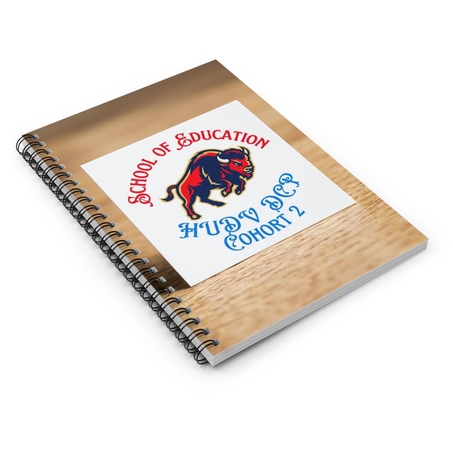 Howard University SOE Cohort 2 Signature Journal Collection/Spiral Notebook 2 - Ruled Line