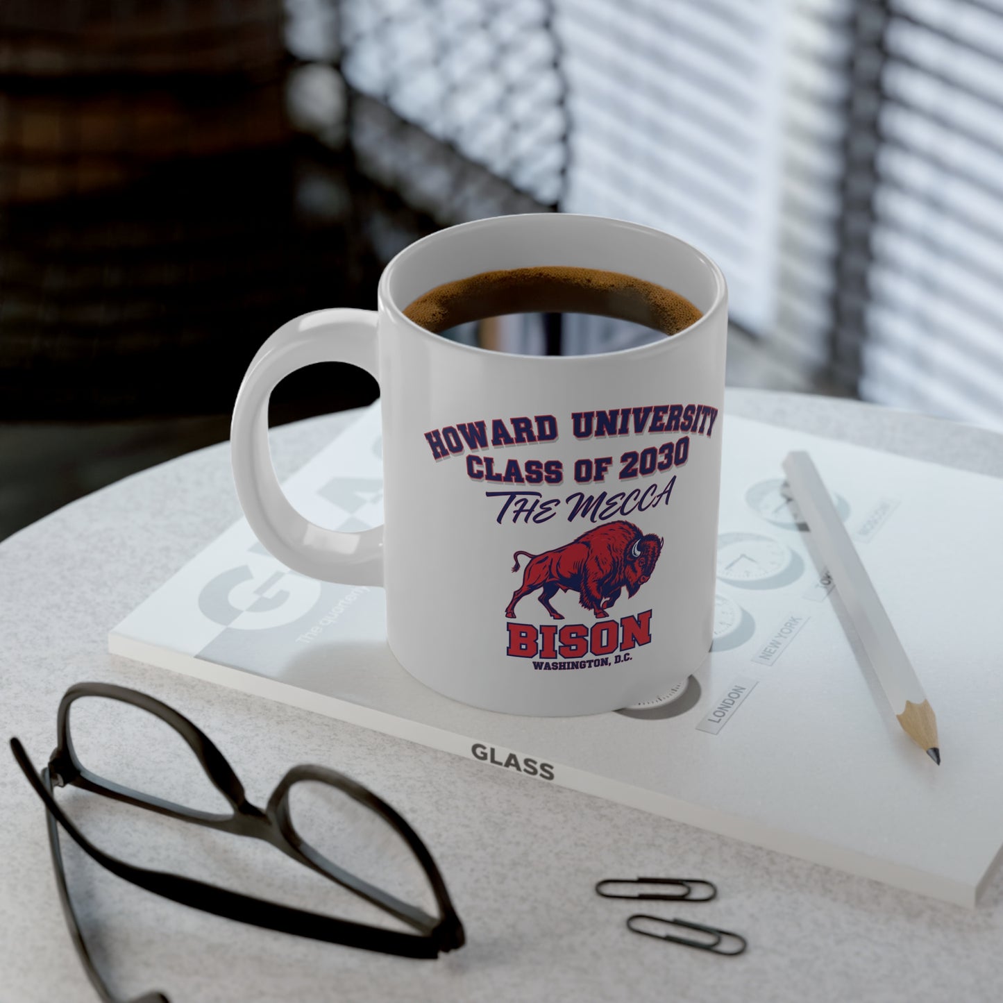 Howard University Class of 2030 Mug 2 – Welcome the Legacy,Celebrate the Future,Jumbo Mug, 20oz