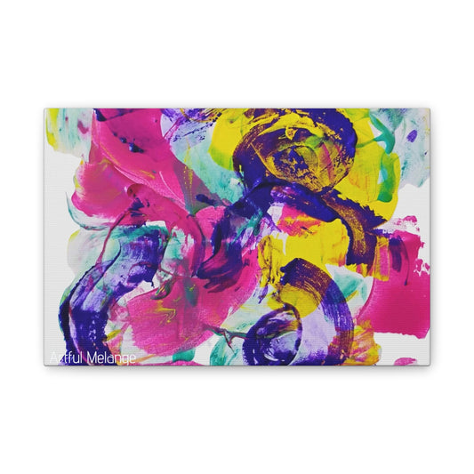Primary Elegance: A Symphony of Sophistication Canvas Print