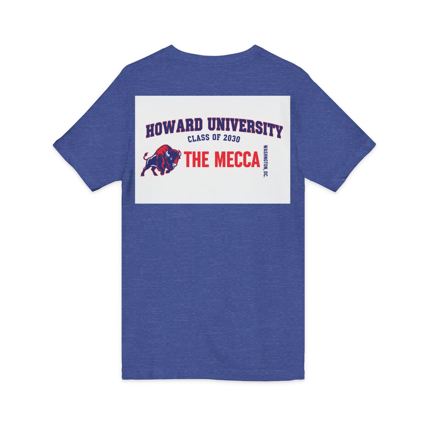 Howard University Class of 2030 Unisex V-Neck T-Shirt | The Mecca Incoming Class Tee