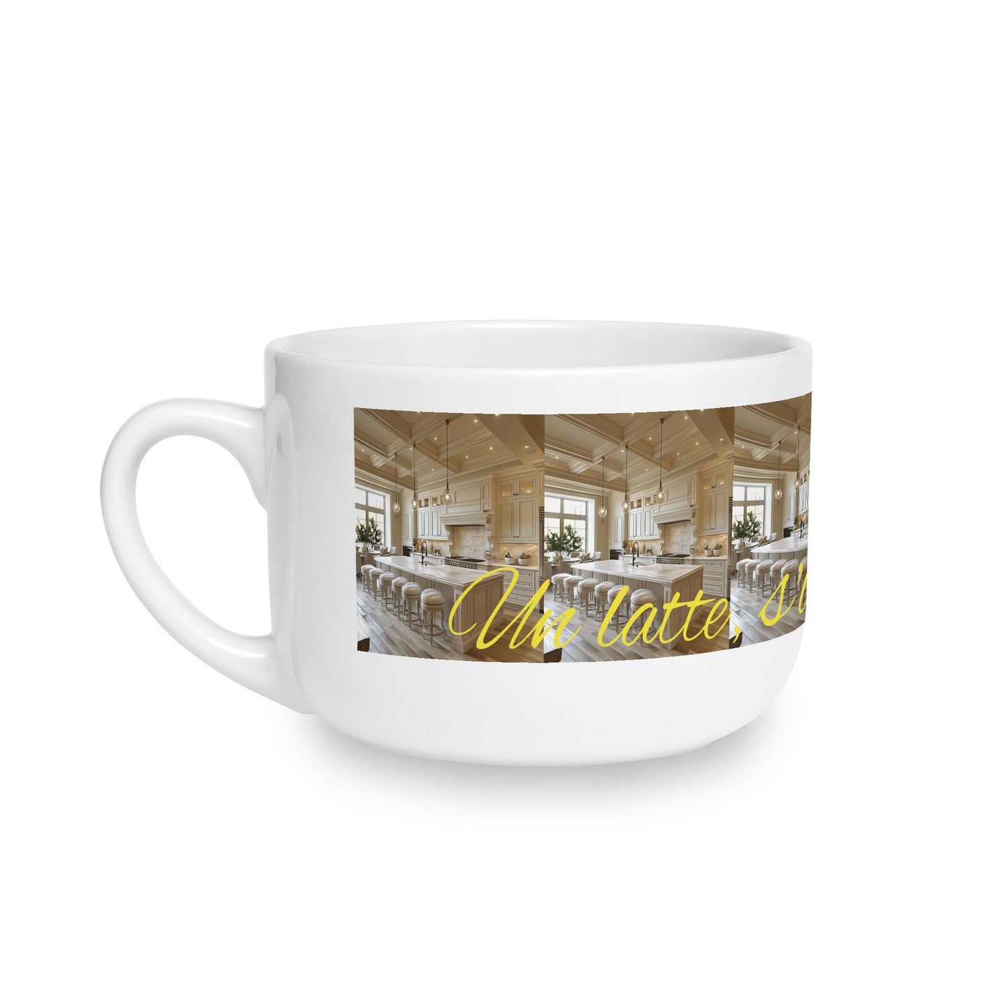 ChromaSoul™ Abstract Latte Mug Collection, 25oz