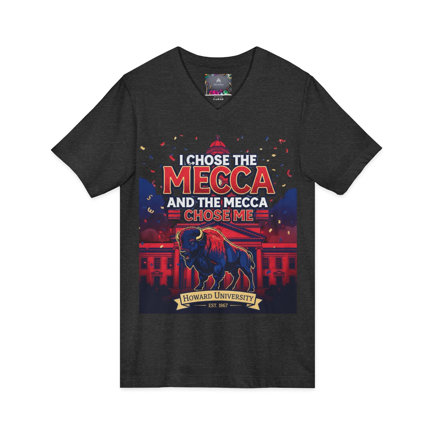 I Chose the Mecca and the Mecca Chose Me Unisex T-Shirt 5/A bold Howard-inspired statement tee for those who proudly embrace the Mecca.