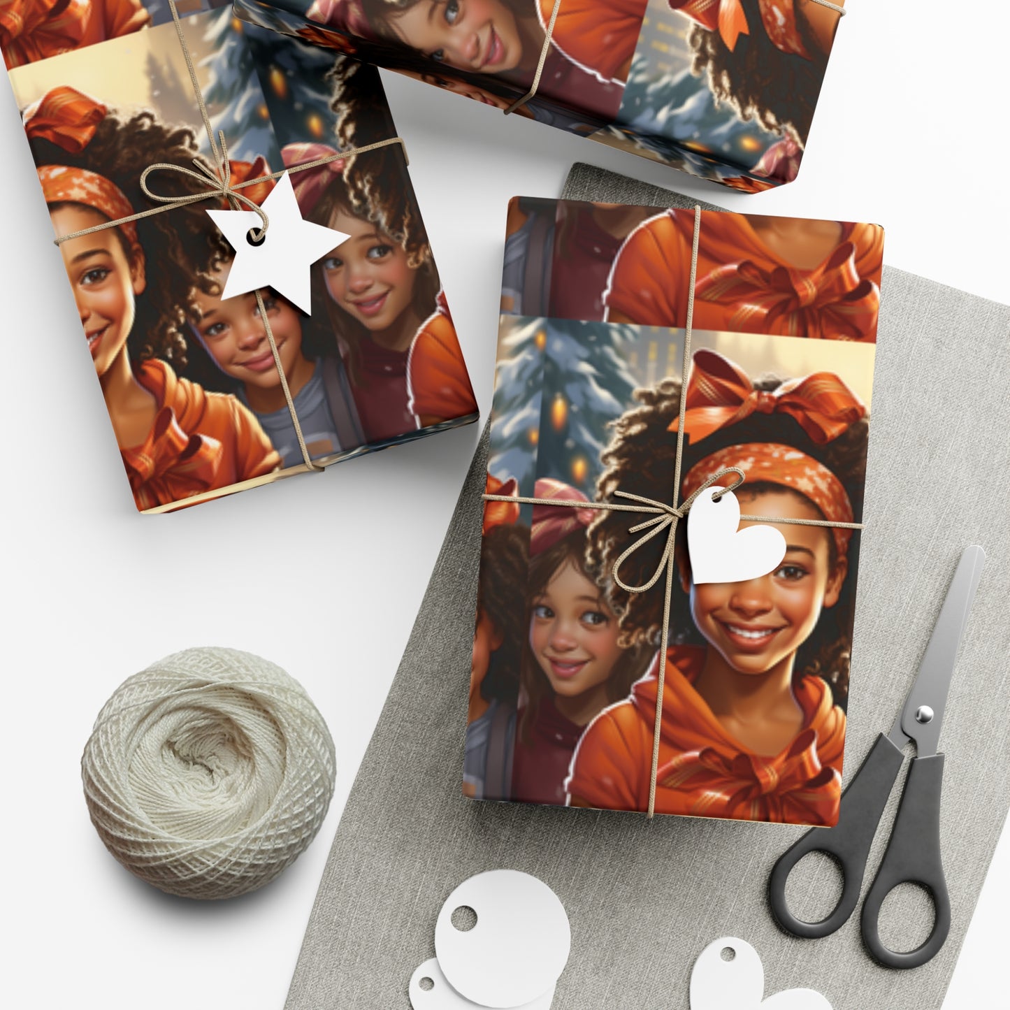 Harmony Holidays Wrapping Paper Sheet