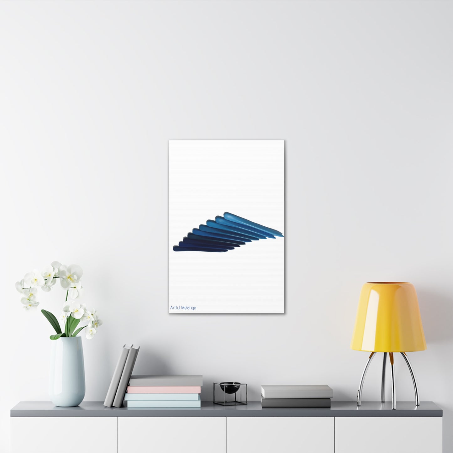 Spectrum Stacks: A Colorful Daydream in Posters and Canvas Prints/Vote Blue wave