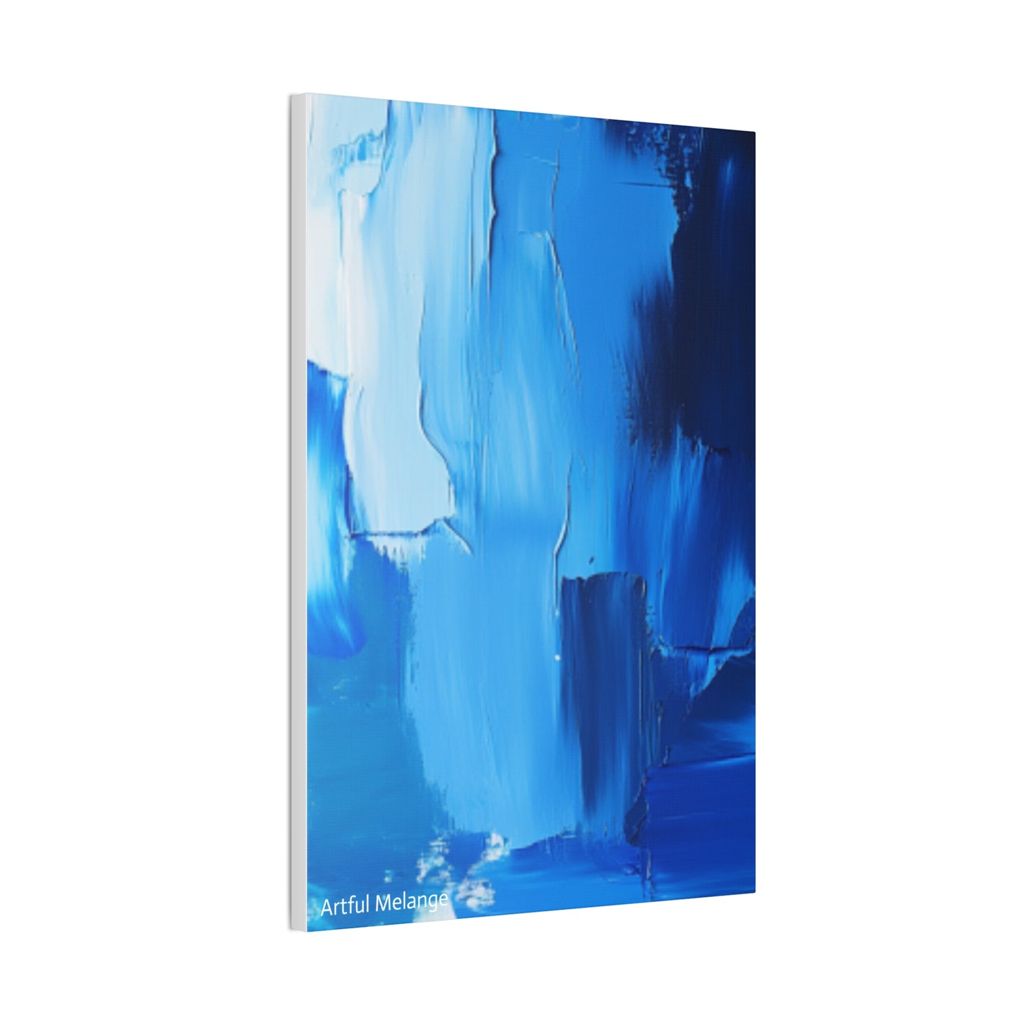 Acrylic Abstract Canvas Print - Richly Textured Artistry