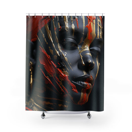 HeritageTapestry Afro Centric   Shower Curtain