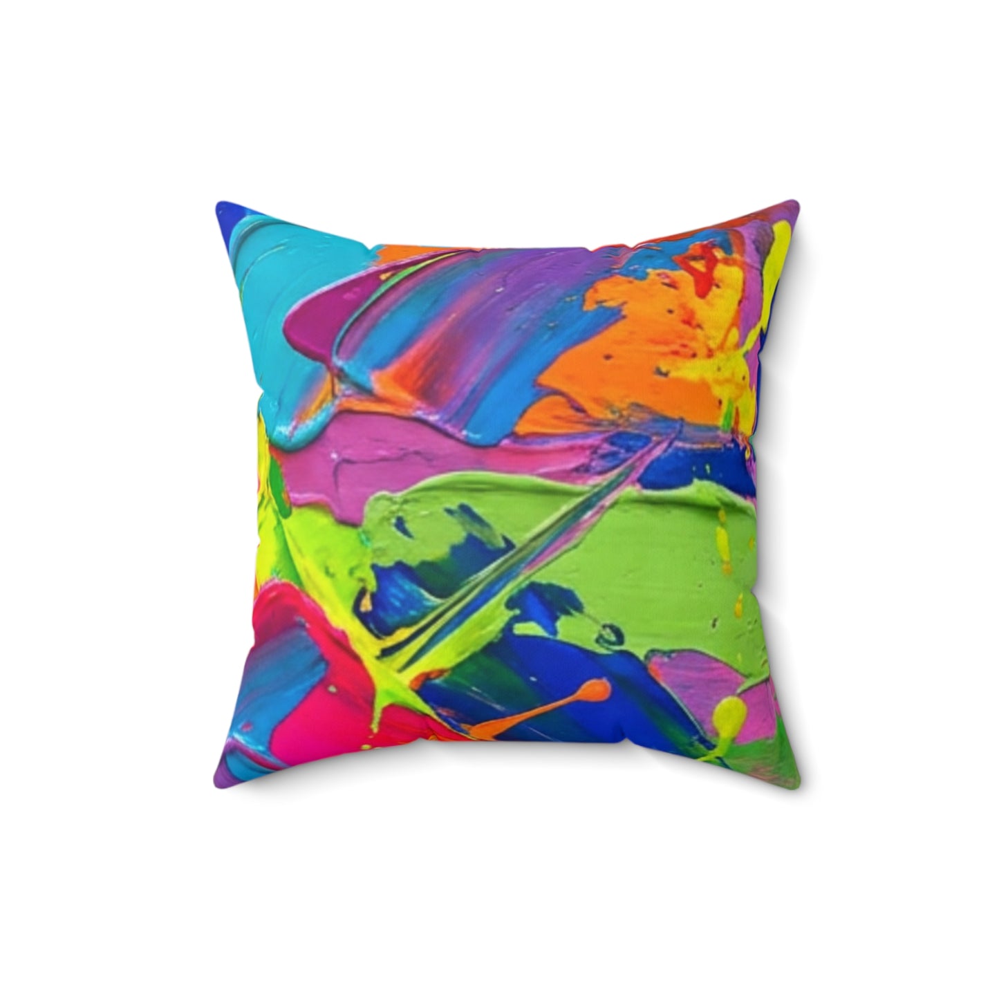 Artistic Abstractions: Abstract Acrylic Art Pillows Collection